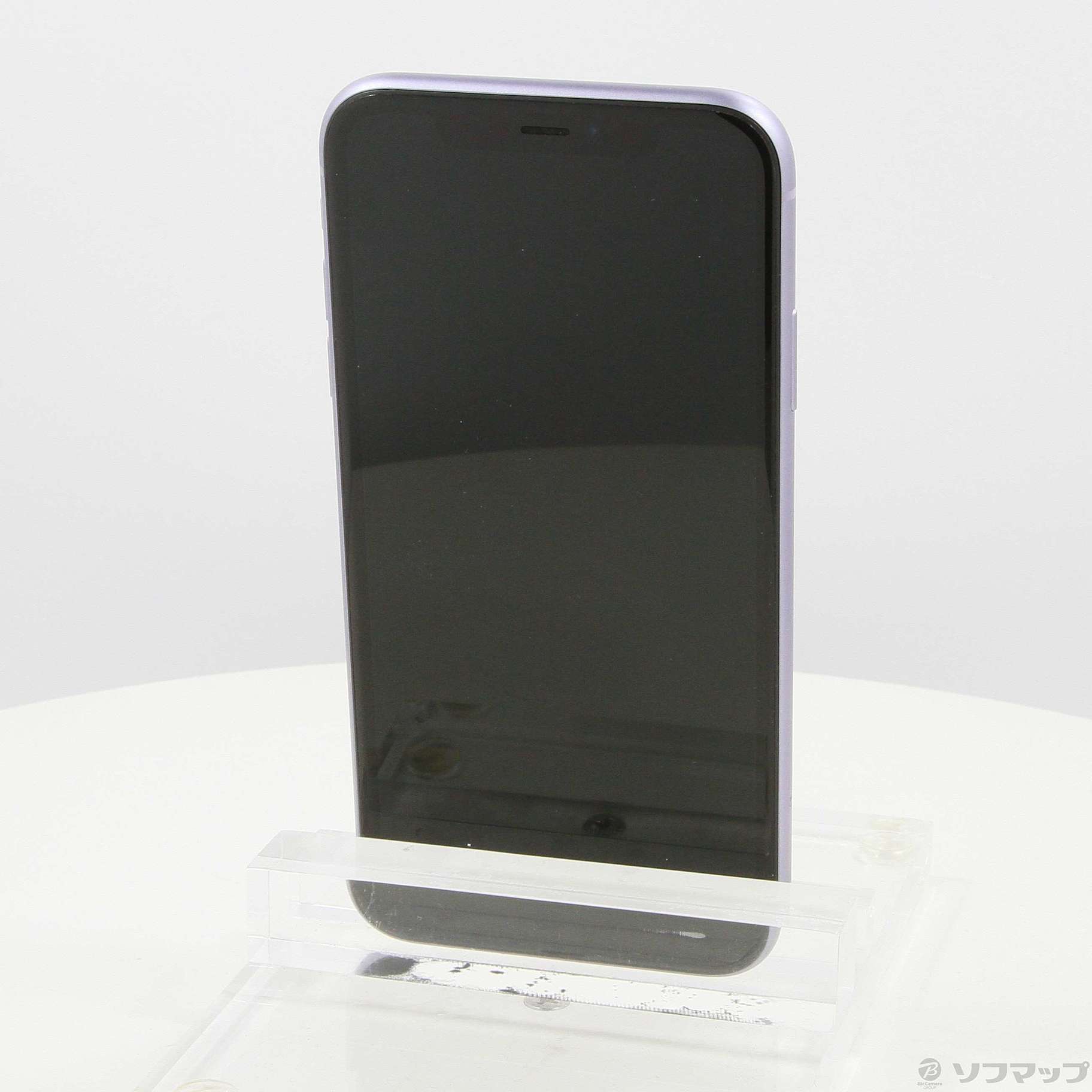 中古】iPhone11 64GB パープル MWLX2J／A SIMフリー [2133047631895