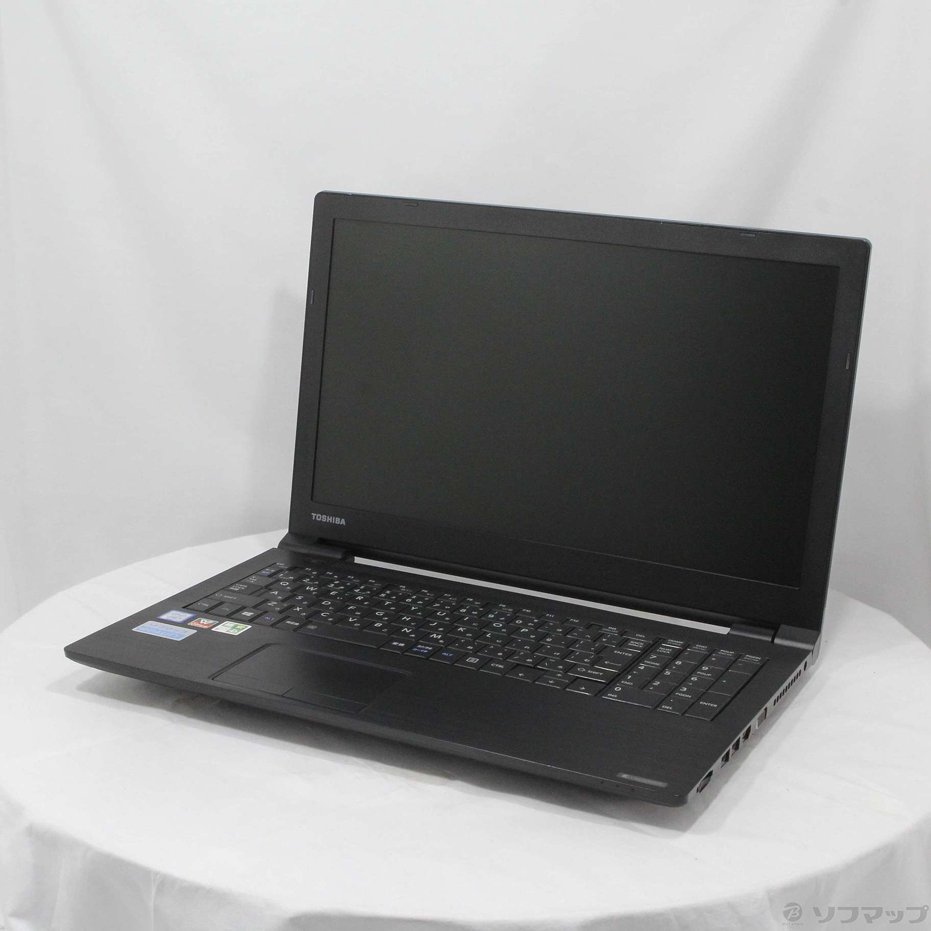 中古】格安安心パソコン dynabook B3 P1B3LBAB ブラック 〔Windows 10