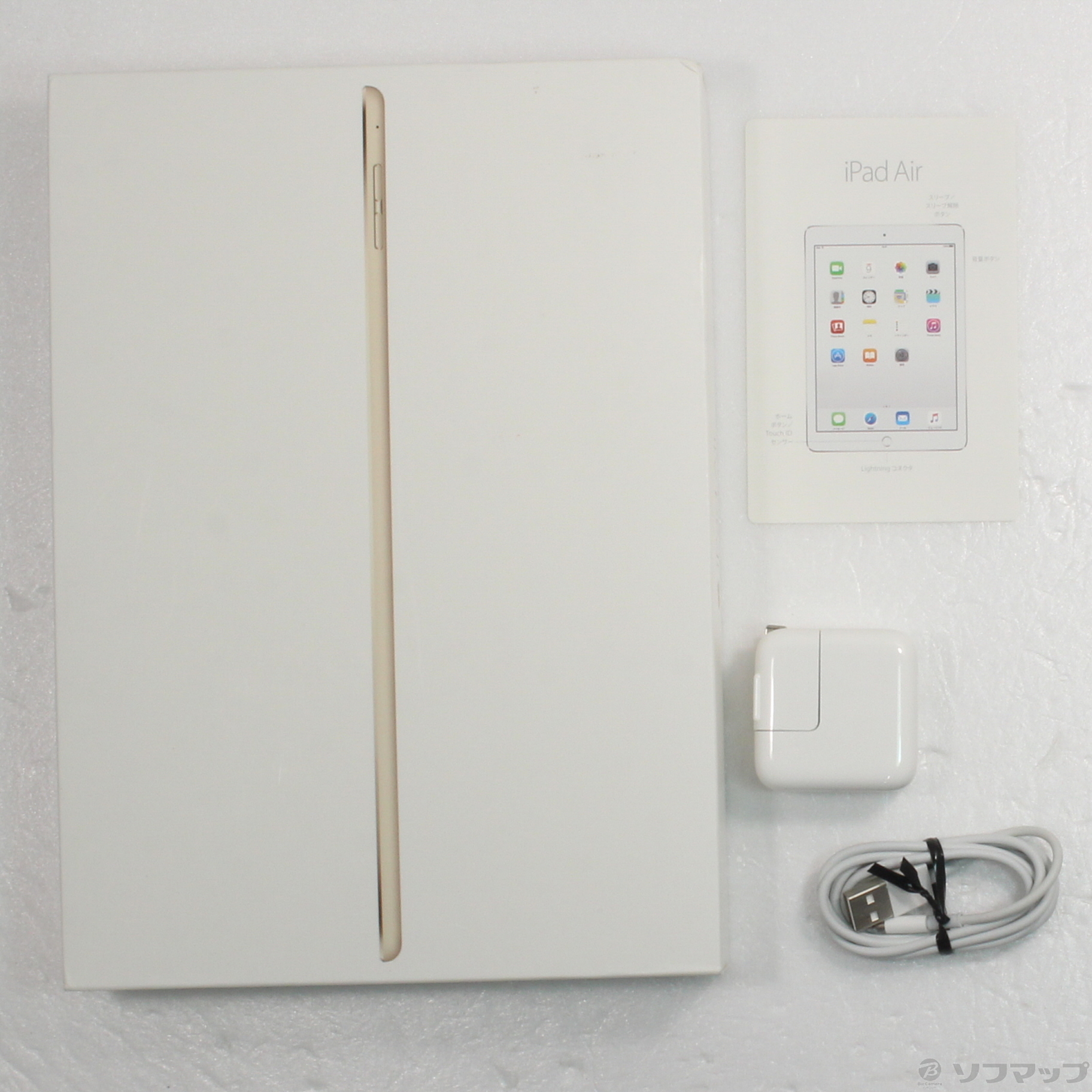 中古】iPad Air 2 128GB ゴールド MH1J2J／A Wi-Fi [2133047632762