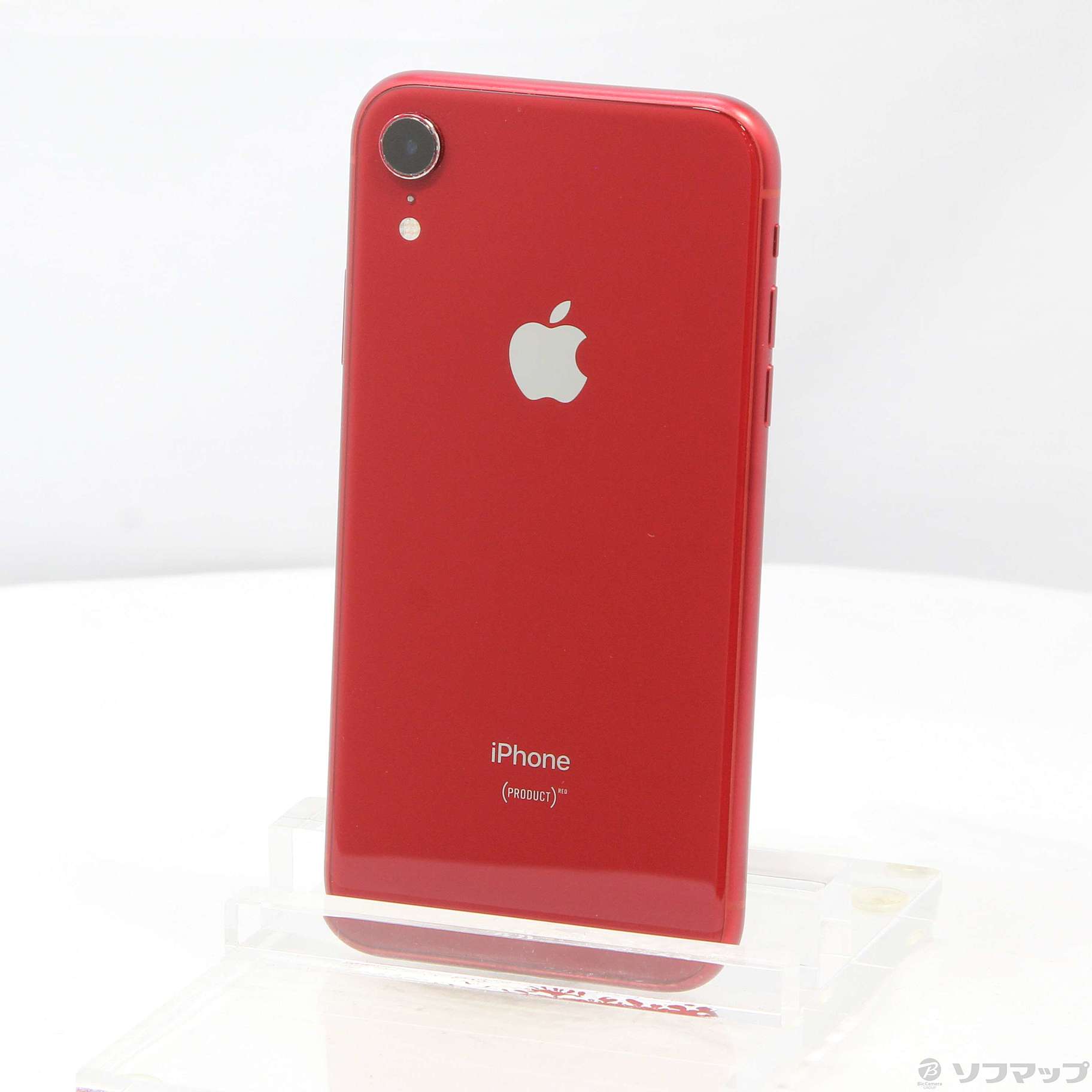 アップル iphonexr  b レッド　64GB SIMロック解除済アップル代表カラー