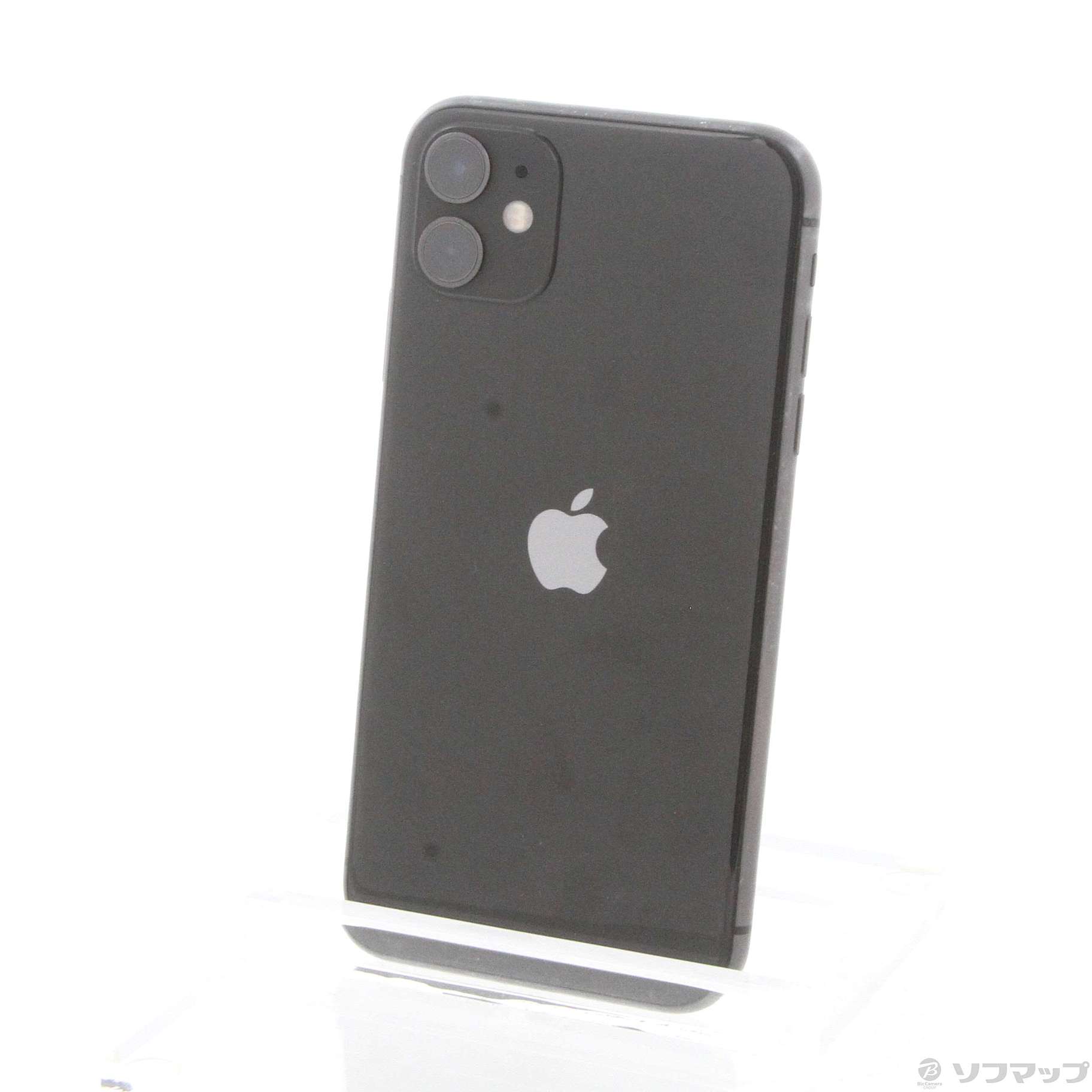 中古】iPhone11 128GB ブラック MHDH3J／A SIMフリー [2133047640507