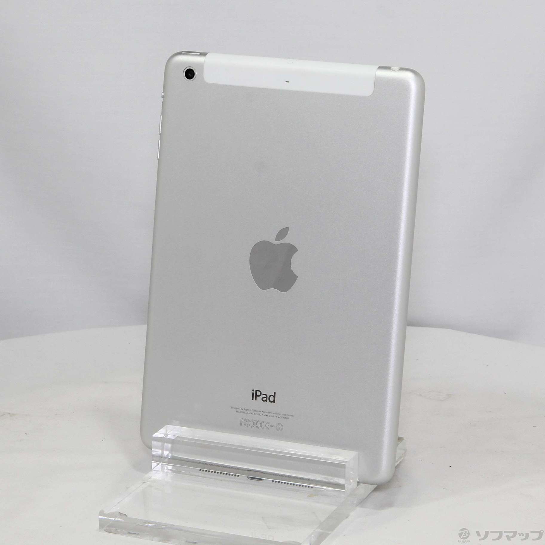 中古】iPad mini 2 32GB シルバー ME824J／A SIMフリー [2133047647841