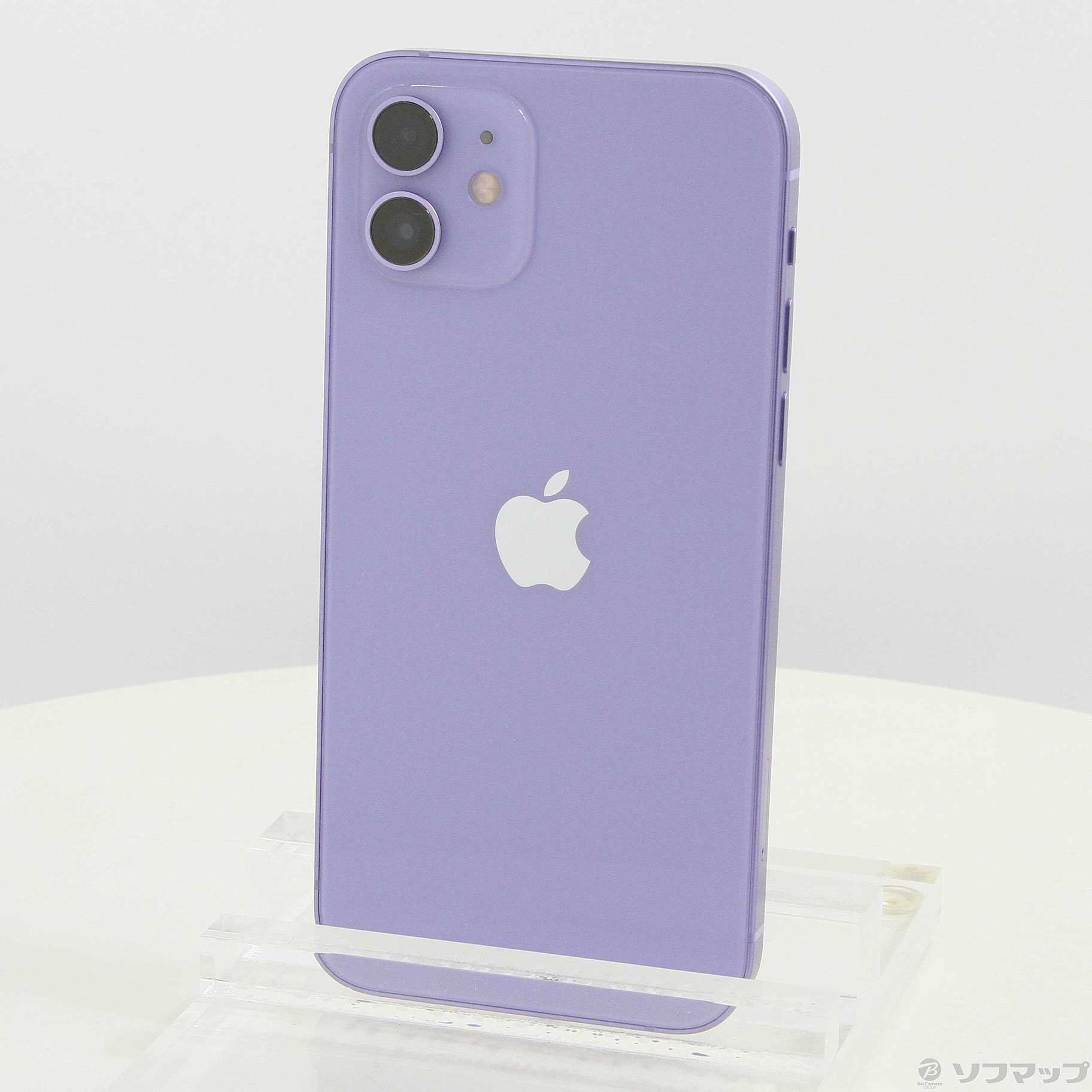 中古】iPhone12 64GB パープル MJNH3J／A SIMフリー [2133047650131