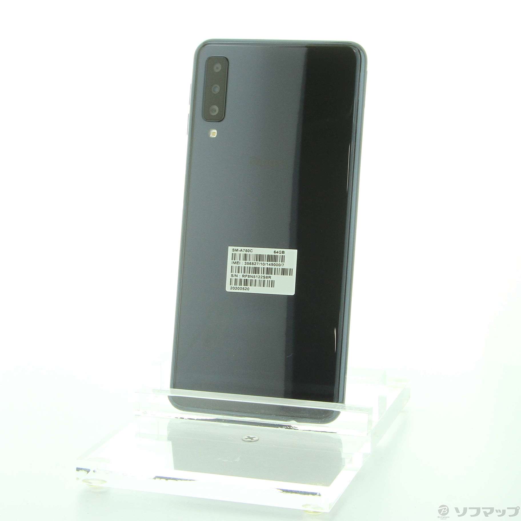 SAMSUNG Galaxy A7 ブラック SM-A750C SIMフリー