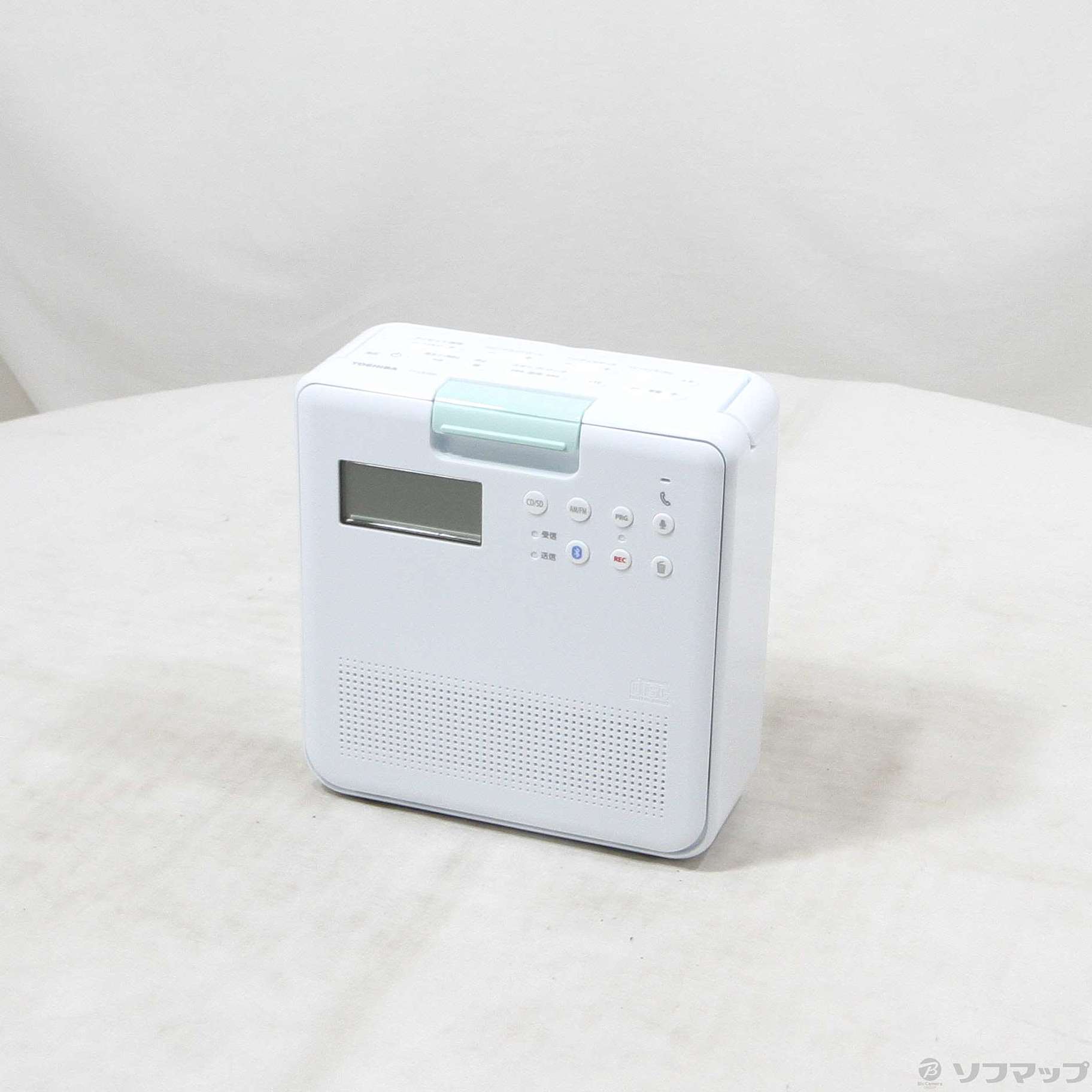 東芝 防水CDラジオ（ホワイト）TOSHIBA TY-CB100-W - ラジオ・コンポ