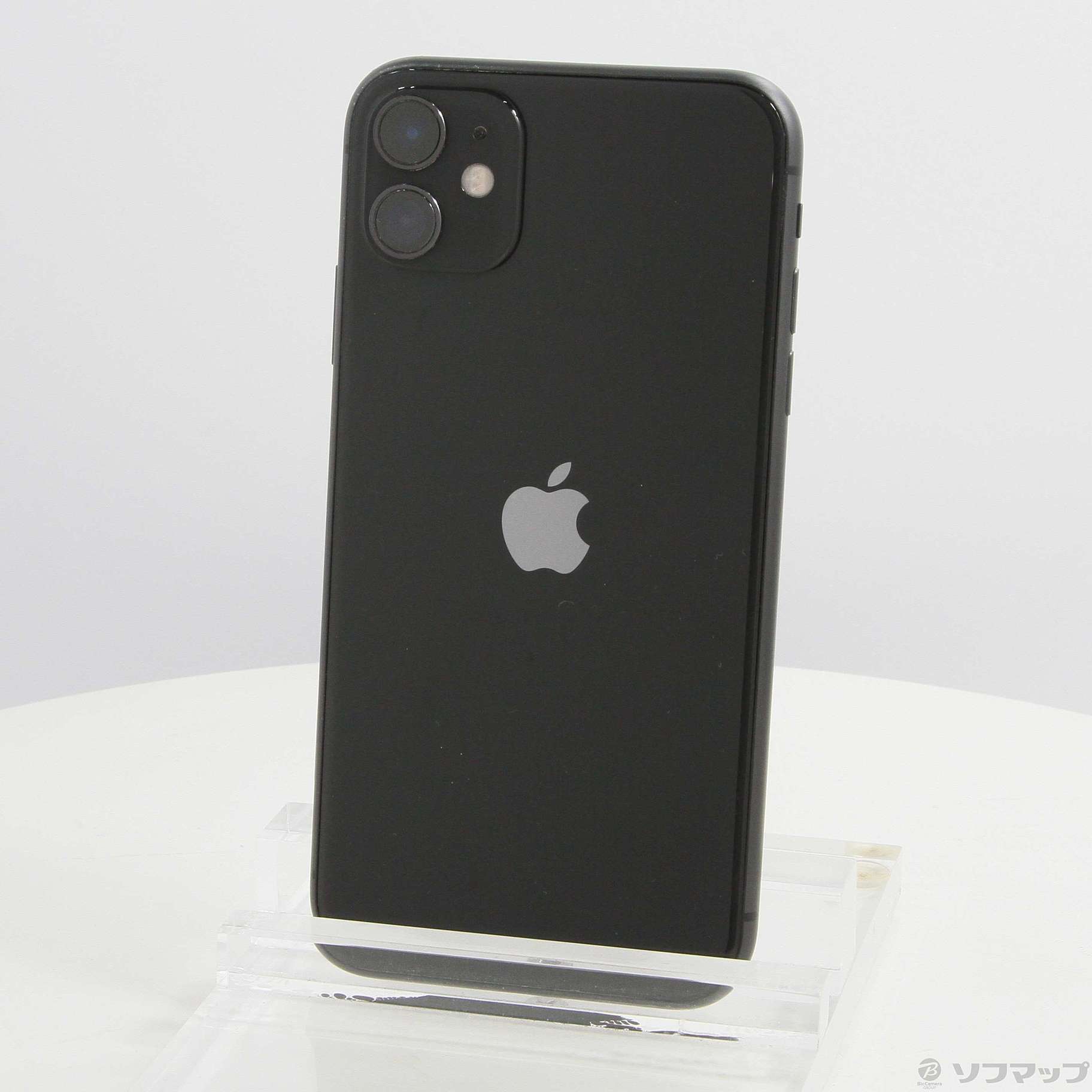 中古】iPhone11 64GB ブラック MWLT2J／A SIMフリー 〔ネットワーク