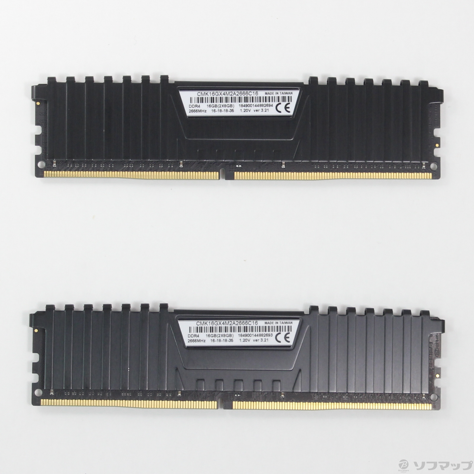 【中古】CMK16GX4M2A2666C16 16GB 8GB×2枚組 [2133047661915] - リコレ！|ビックカメラグループ ...