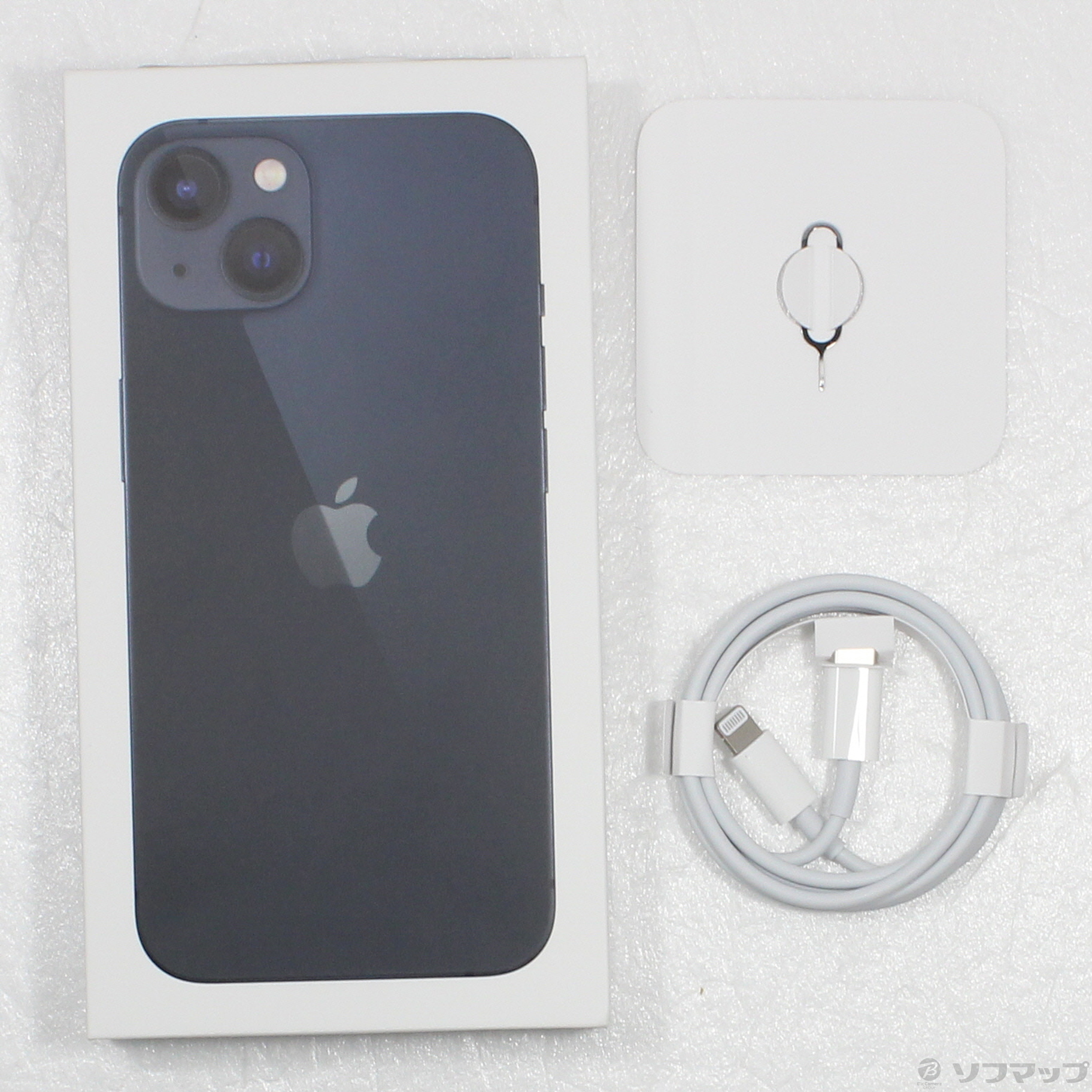 中古】iPhone13 128GB ミッドナイト MLNC3J／A SIMフリー