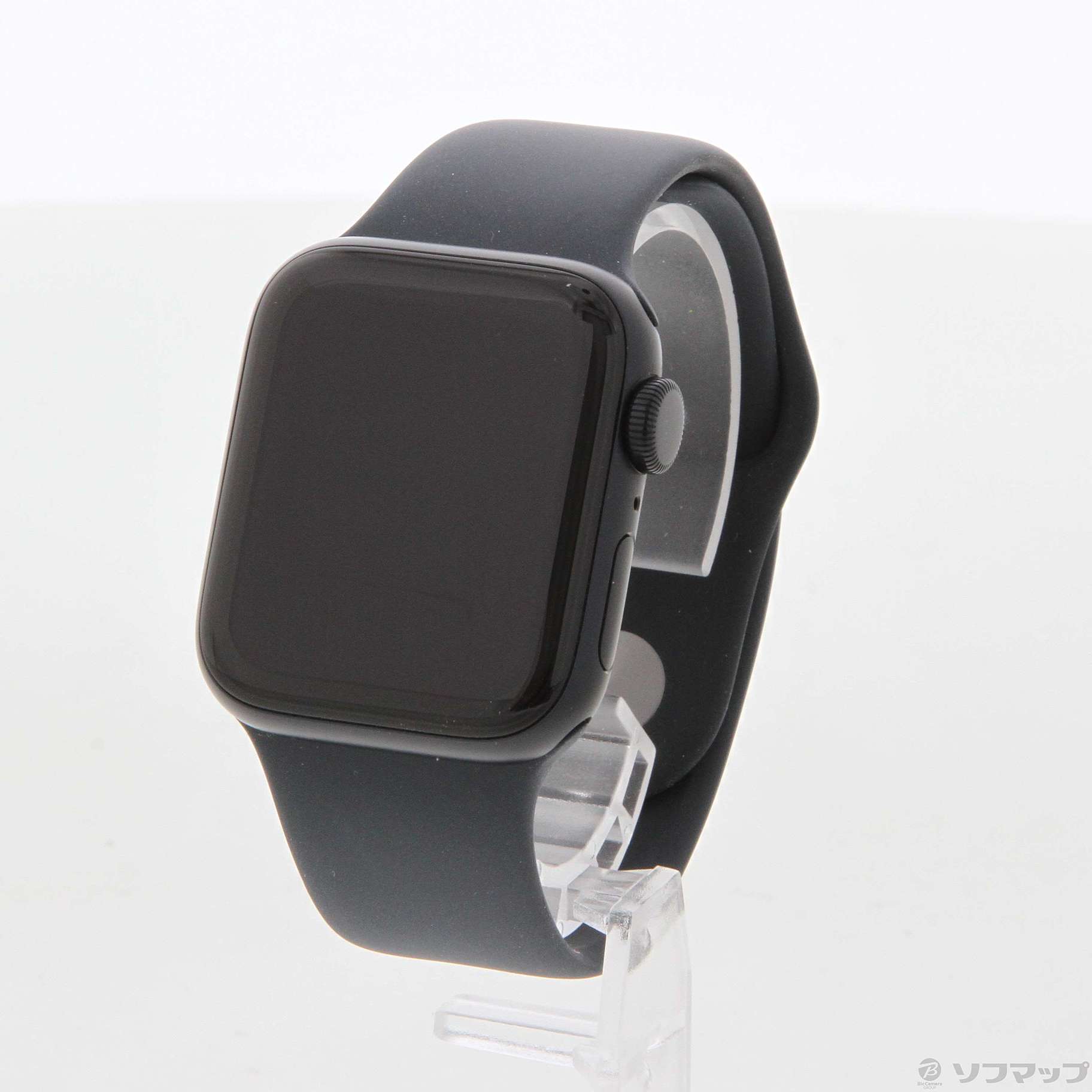 Apple Watch SE 第2世代 GPS 40mm ミッドナイトアルミニウムケース ブラックスポーツバンド