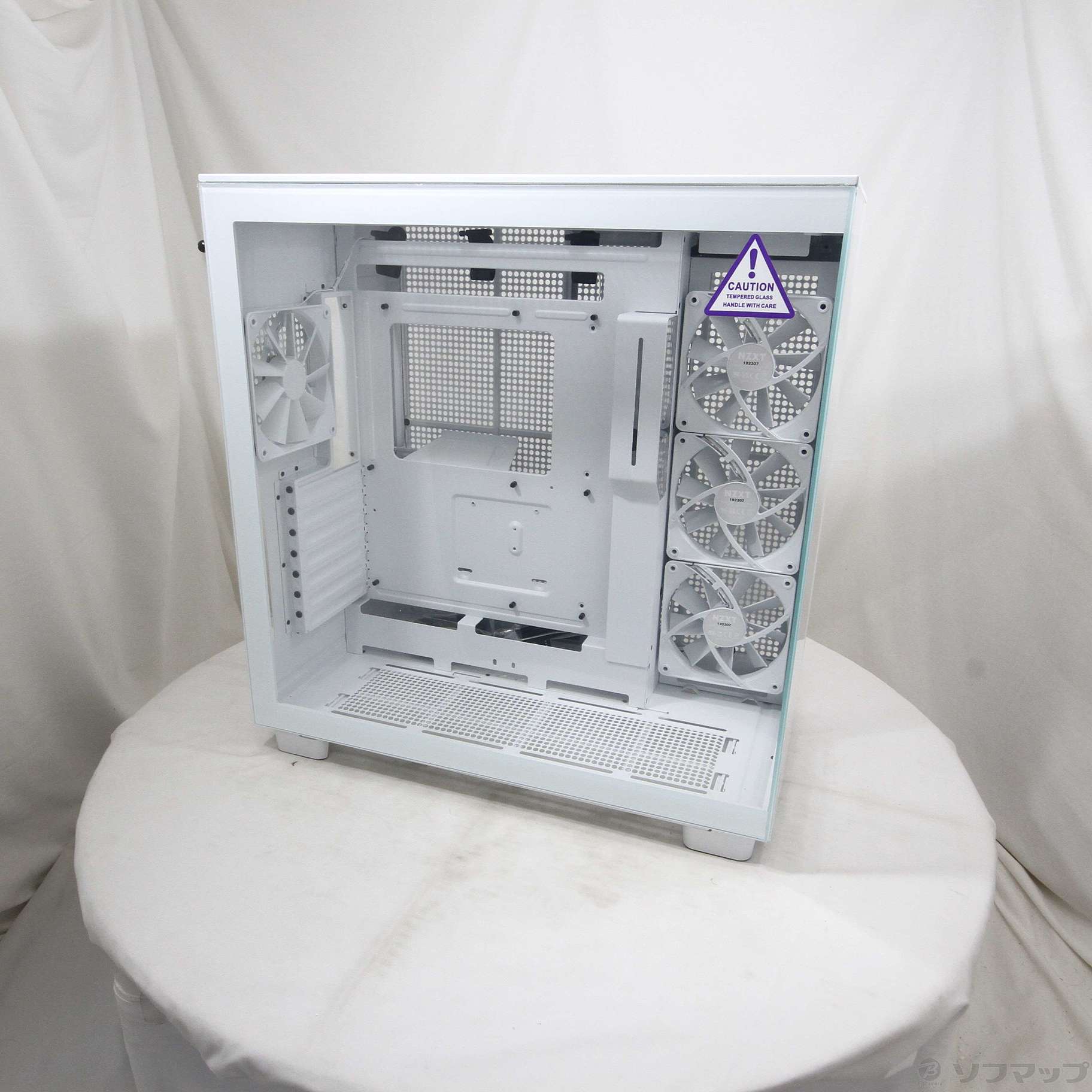 手頃な価格 NZXT ミドルタワーPCケース H9 Flow ホワイト CM-H91FW-01