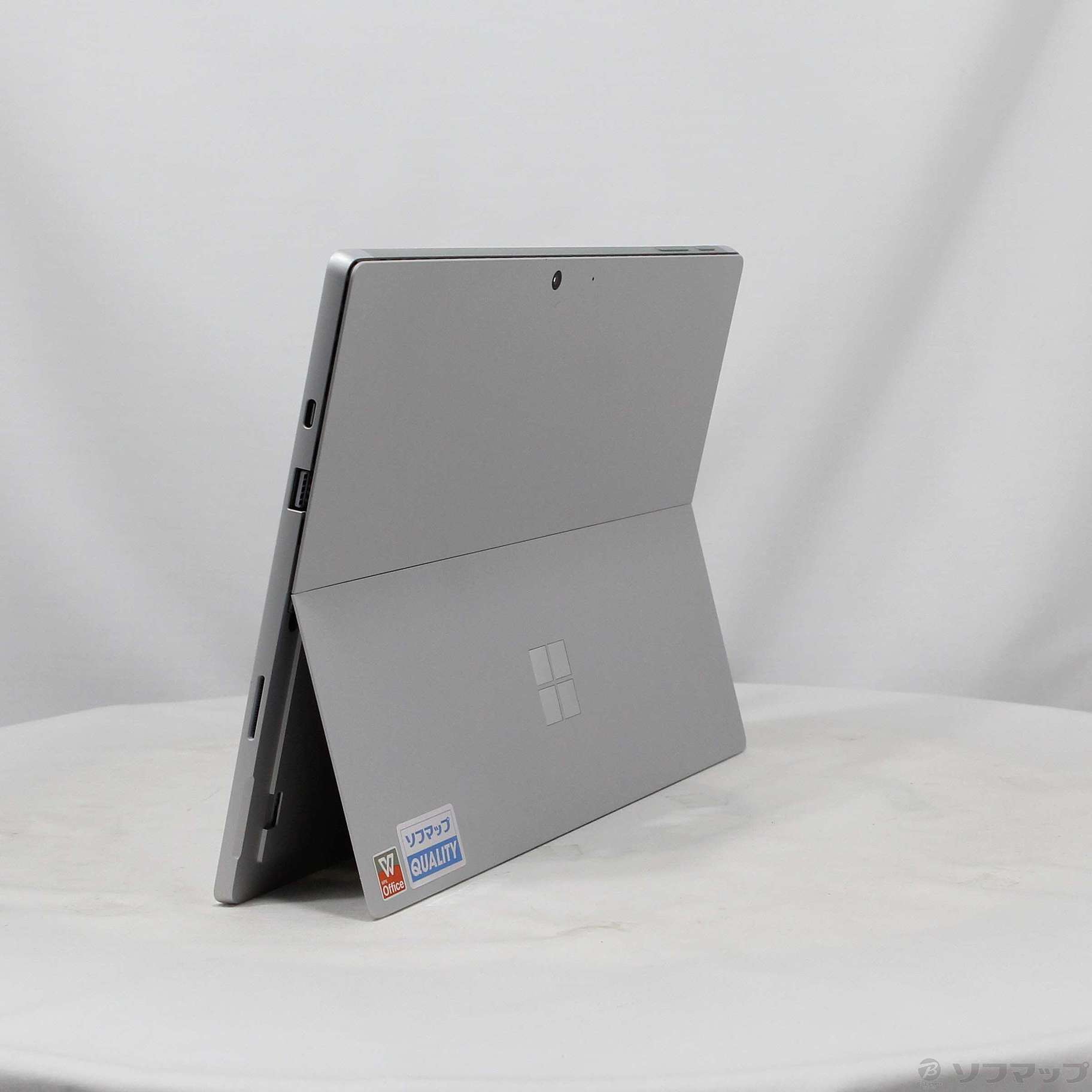 中古】Surface Pro7 〔Core i3／4GB／SSD128GB〕 QWT-00006 プラチナ