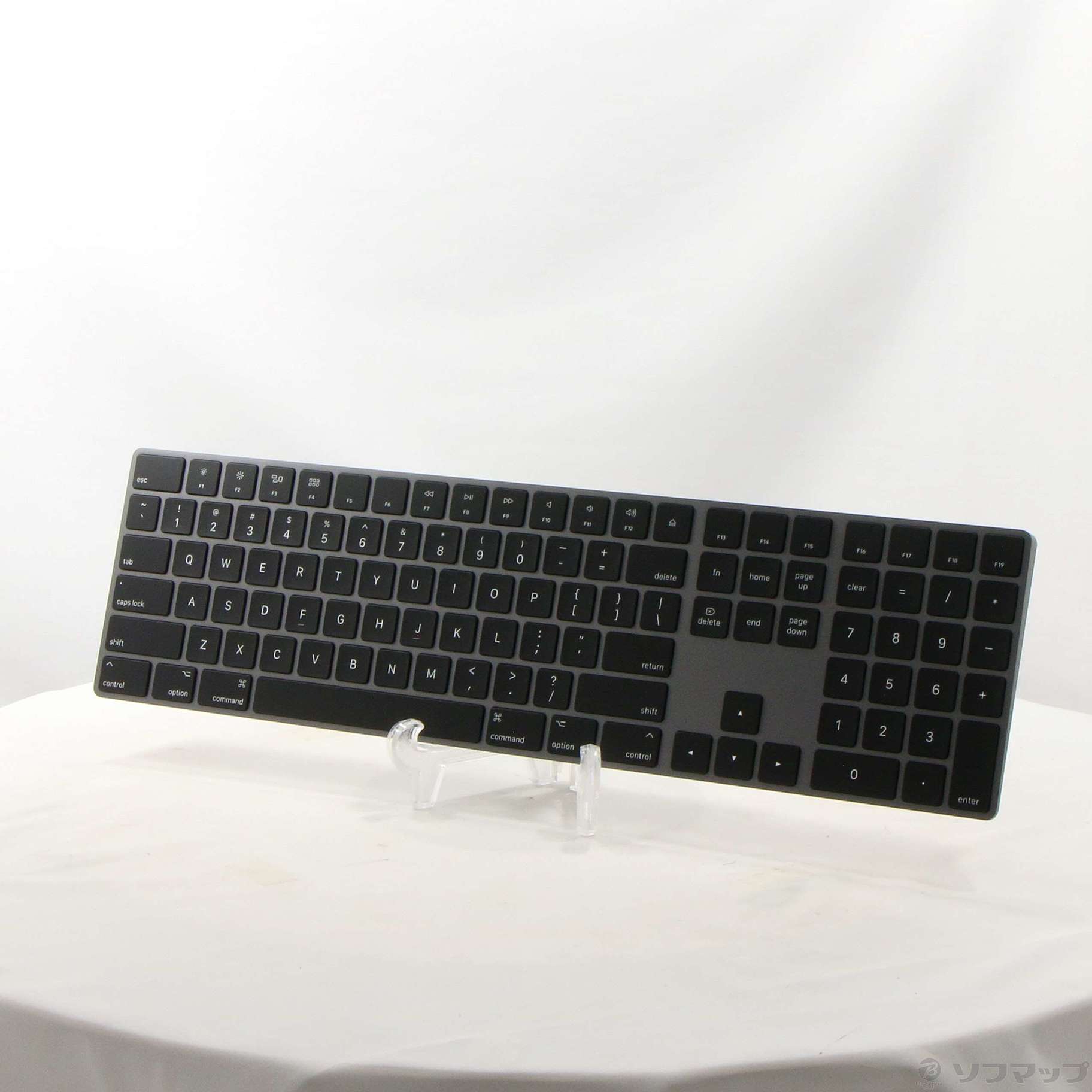 中古】Magic Keyboard テンキー付 US配列 スペースグレイ MRMH2LL／A