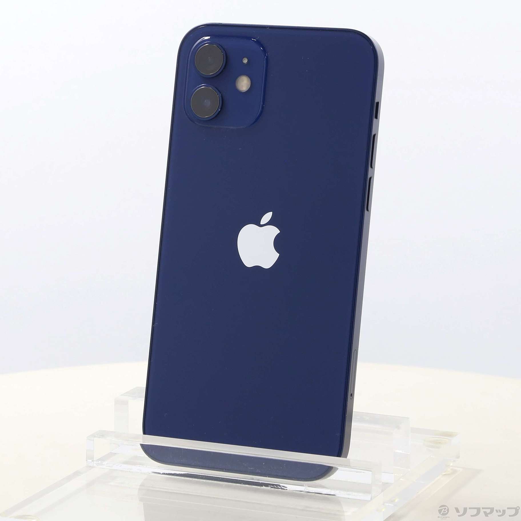 中古】iPhone12 128GB ブルー MGHX3J／A SIMフリー 〔ネットワーク利用