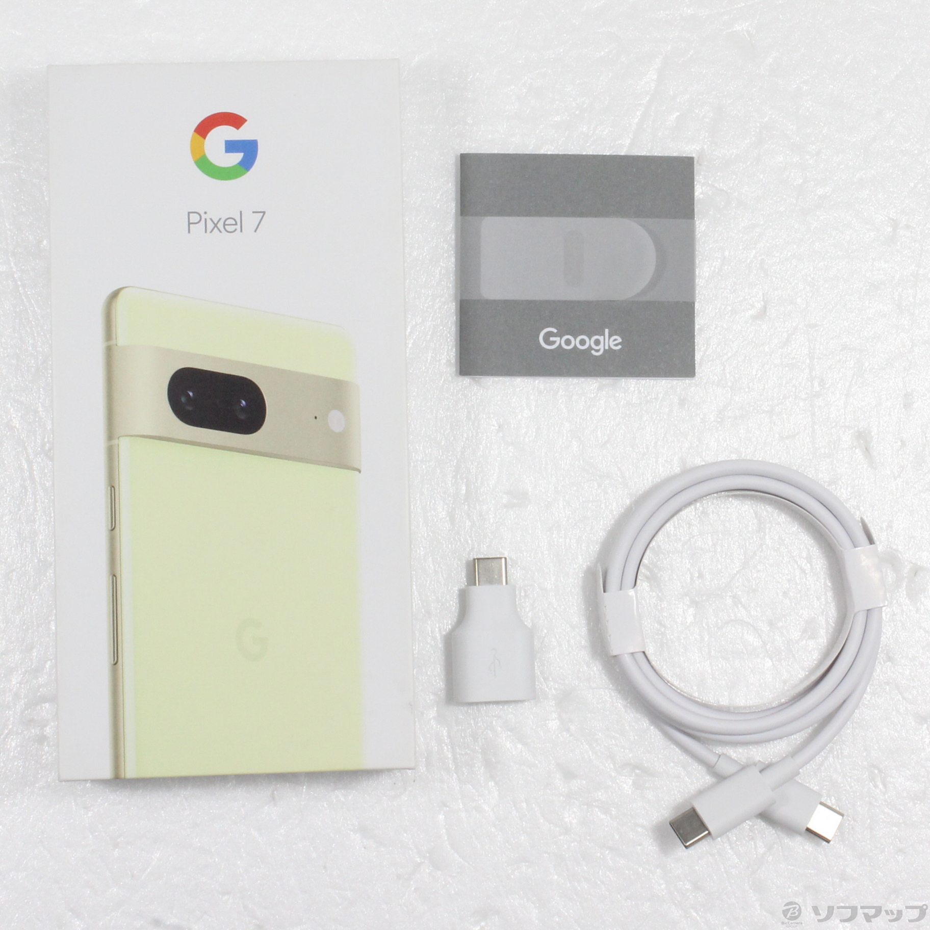 中古】Google Pixel 7 128GB レモングラス GA03943 auロック解除SIM