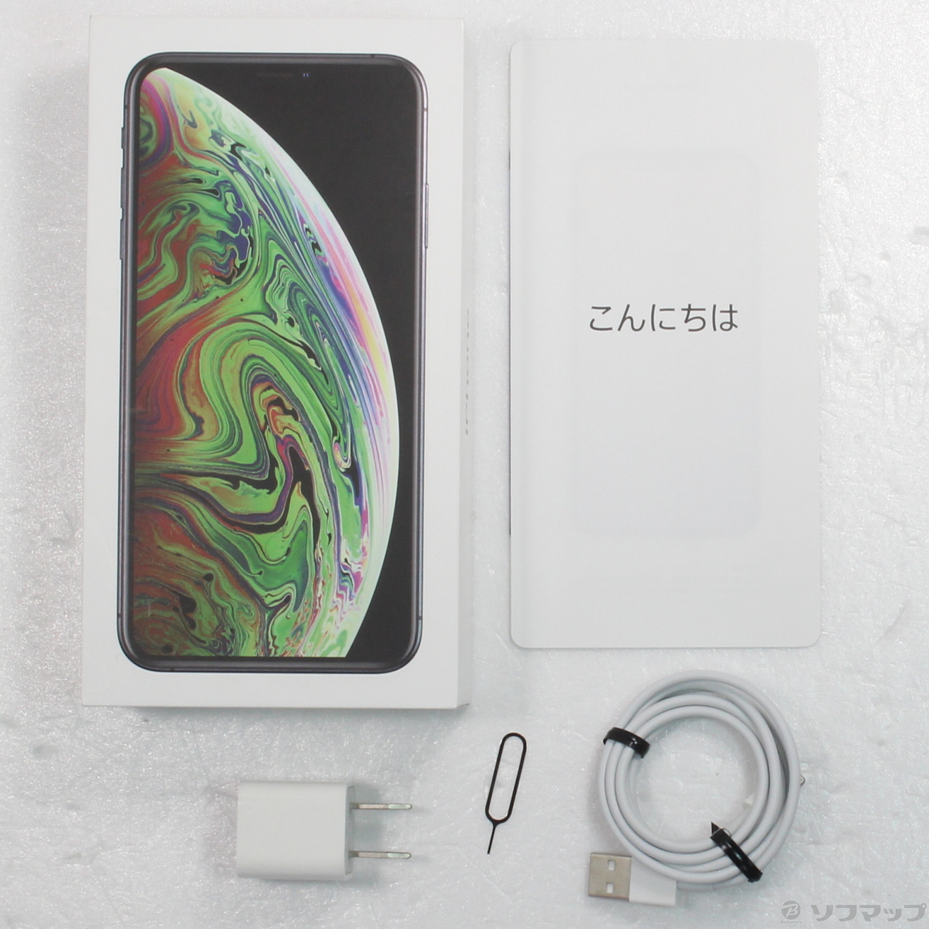 中古】iPhoneXS Max 256GB スペースグレイ MT6U2J／A SIMフリー