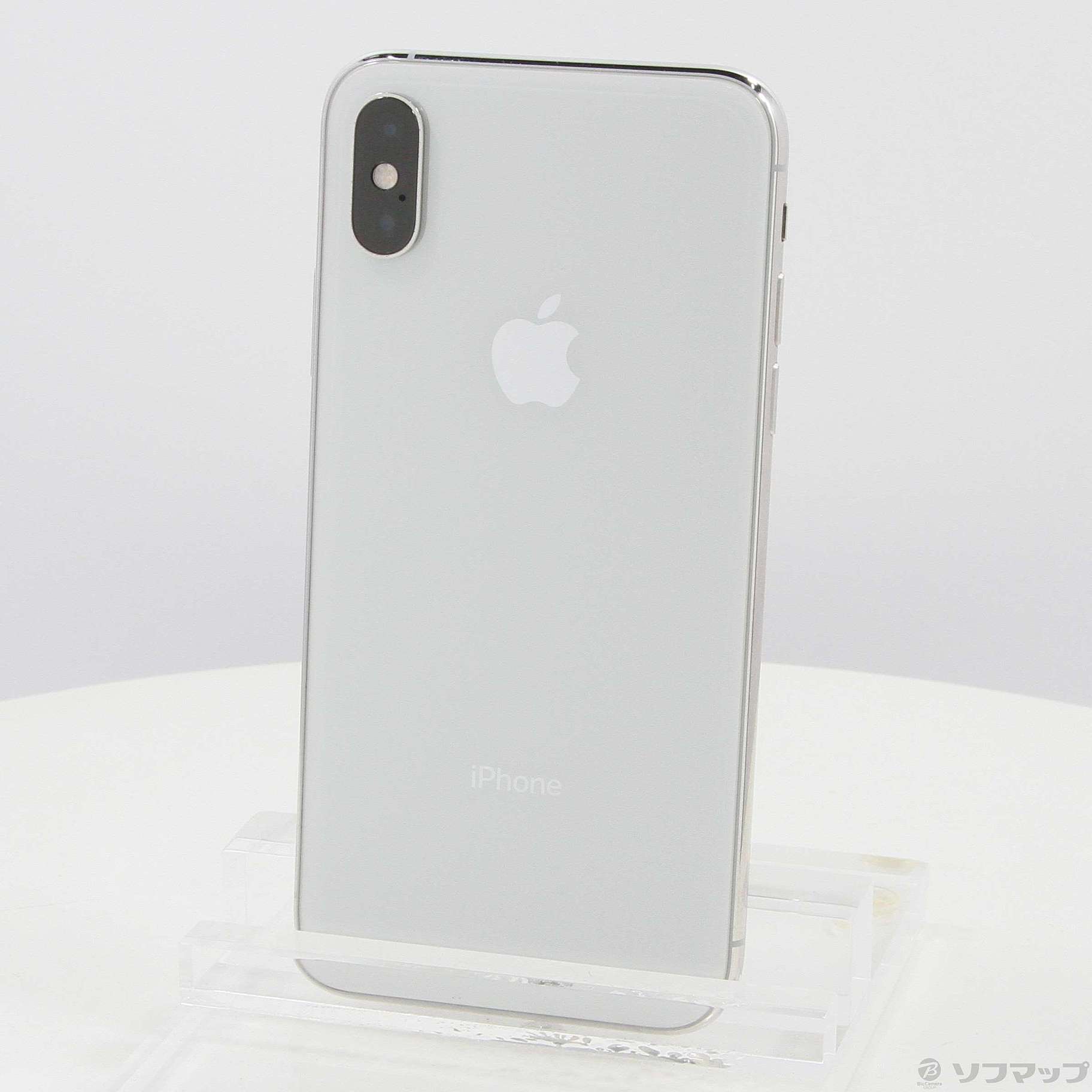 中古】iPhoneXS 256GB シルバー NTE12J／A SIMフリー [2133047691257