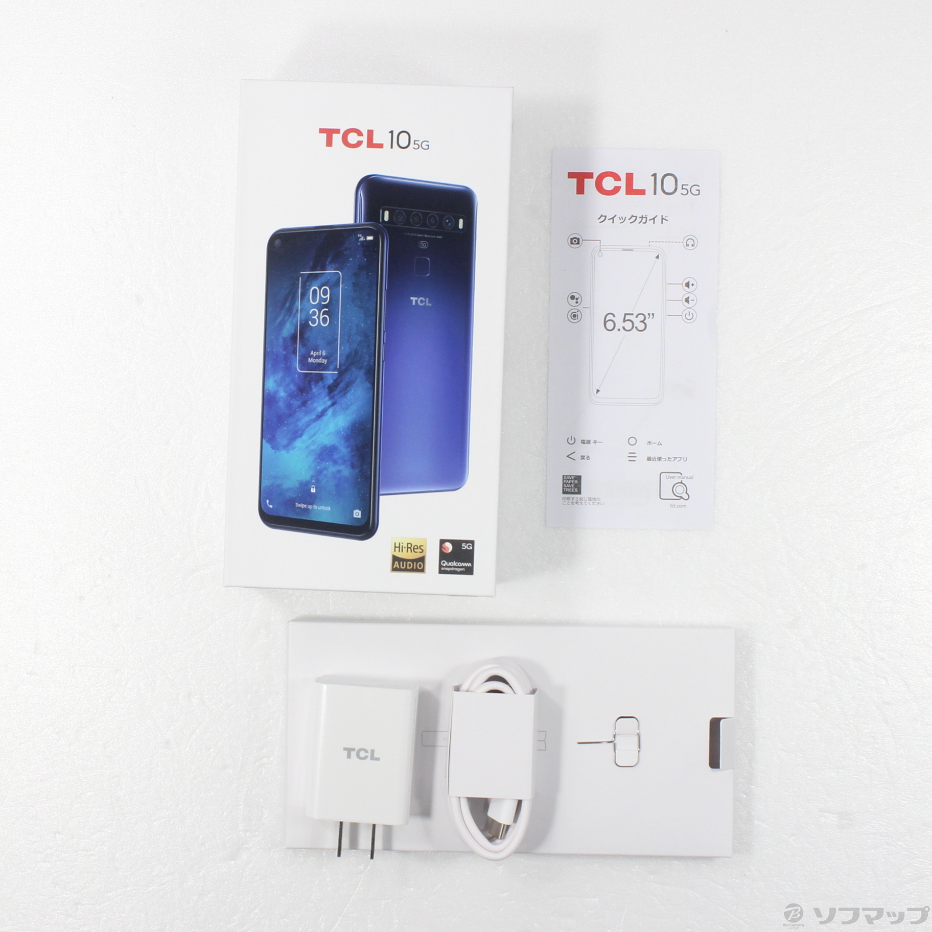 【新品未使用】TCL - 10 5G simフリースマートフォン