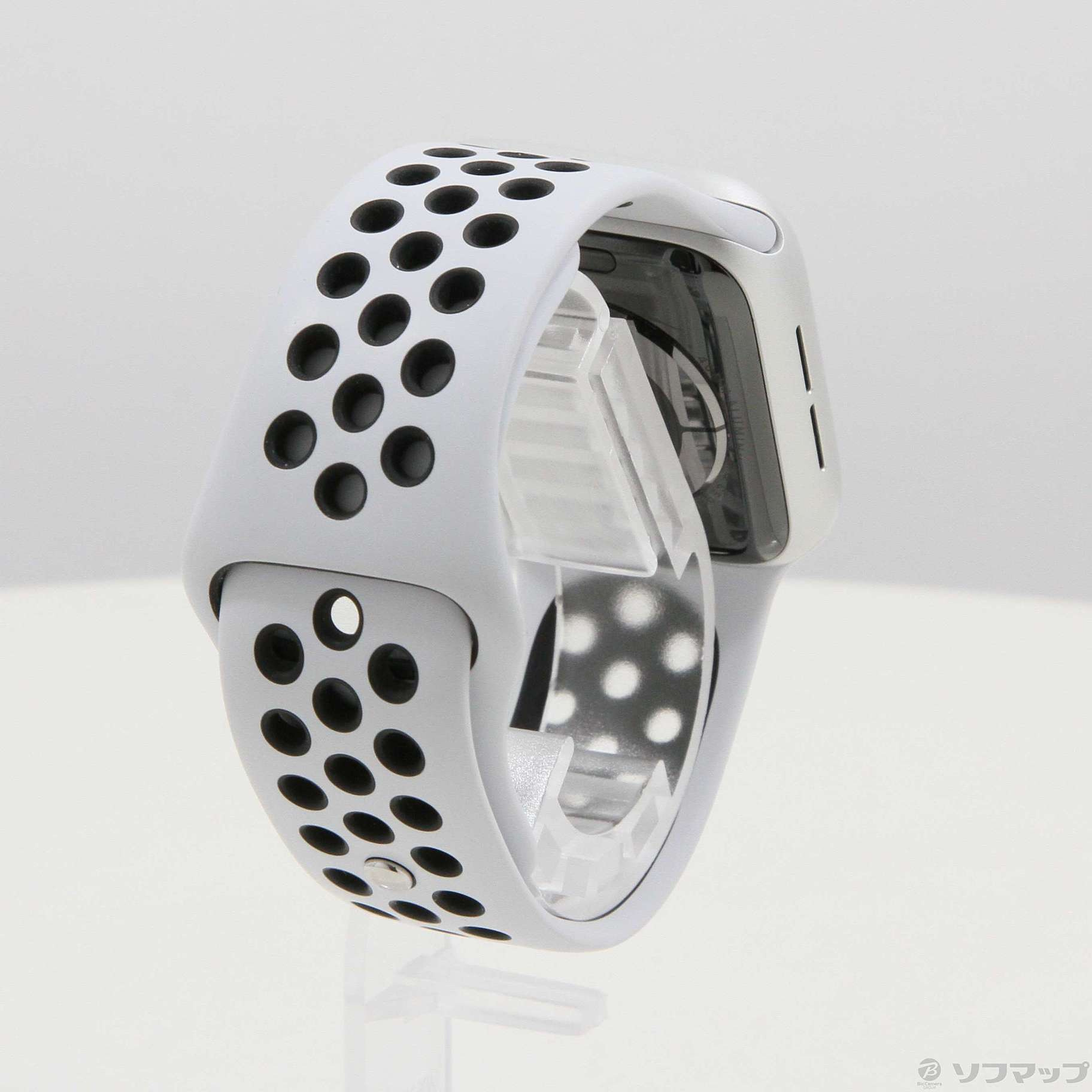 Apple Watch Series 5 Nike GPS 40mm シルバーアルミニウムケース ピュアプラチナム／ブラックNikeスポーツバンド