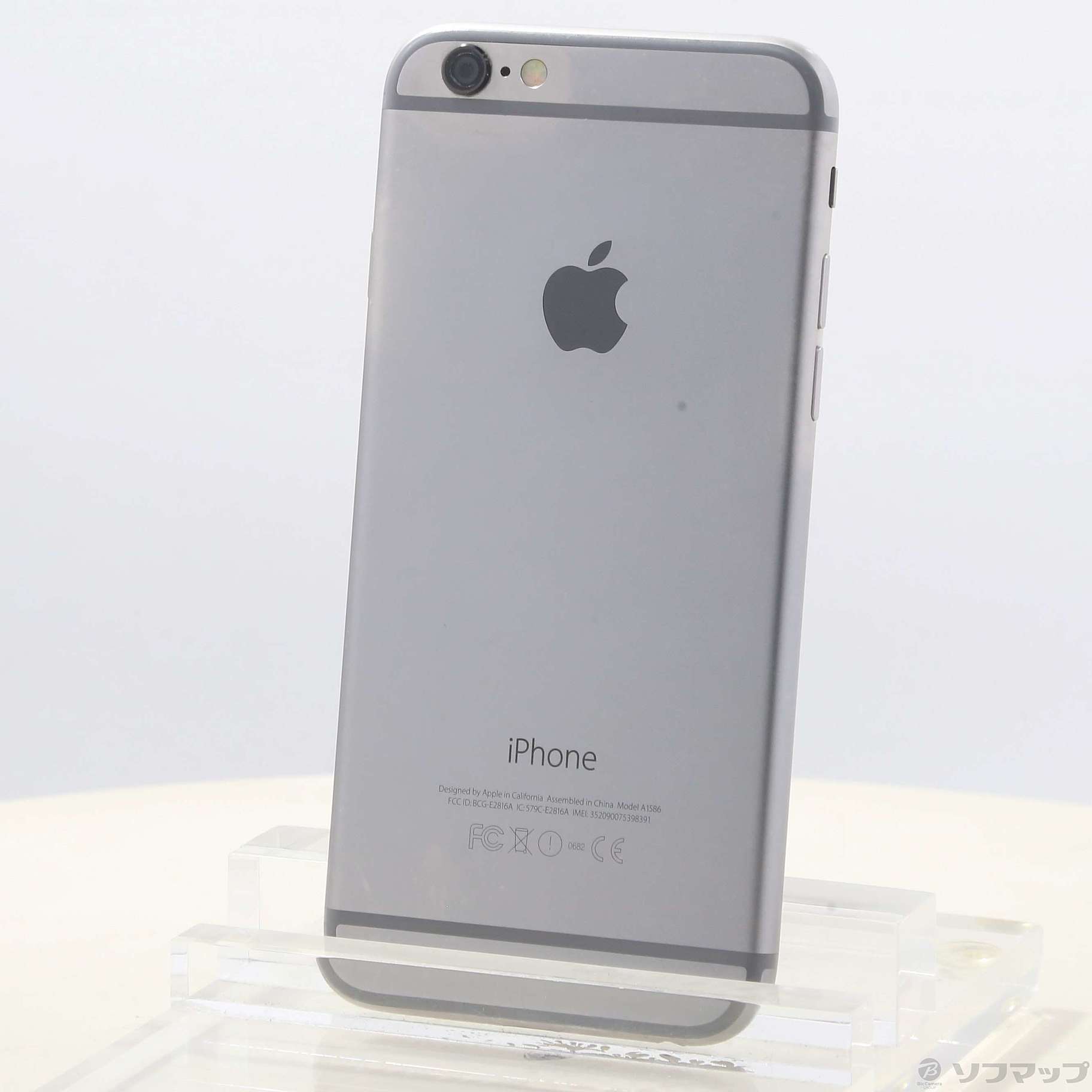 iPhone6 16GB スペースグレイスマートフォン/携帯電話