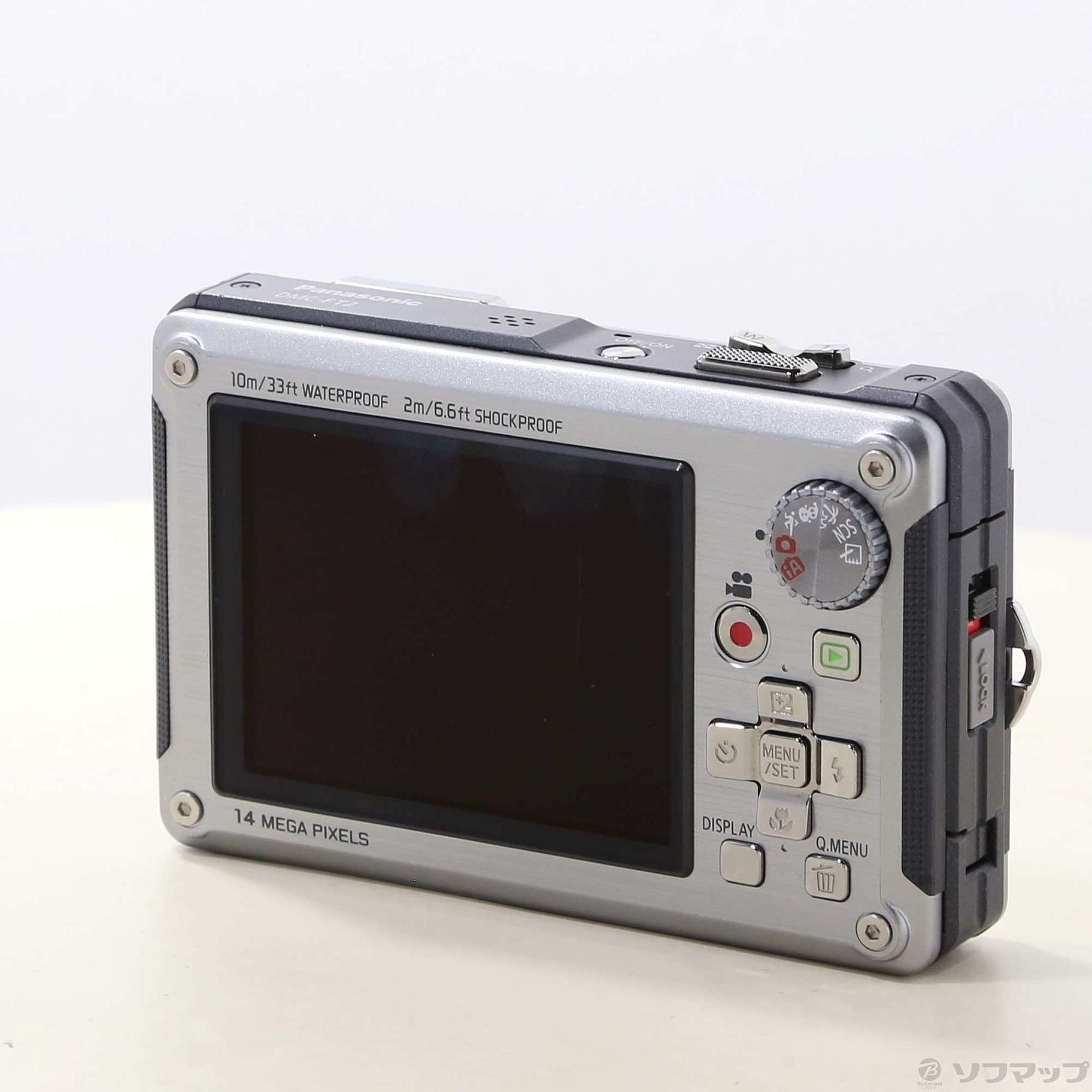 中古】LUMIX DMC-FT2-S (1410万画素／4.6倍ズーム／防水／ソリッド