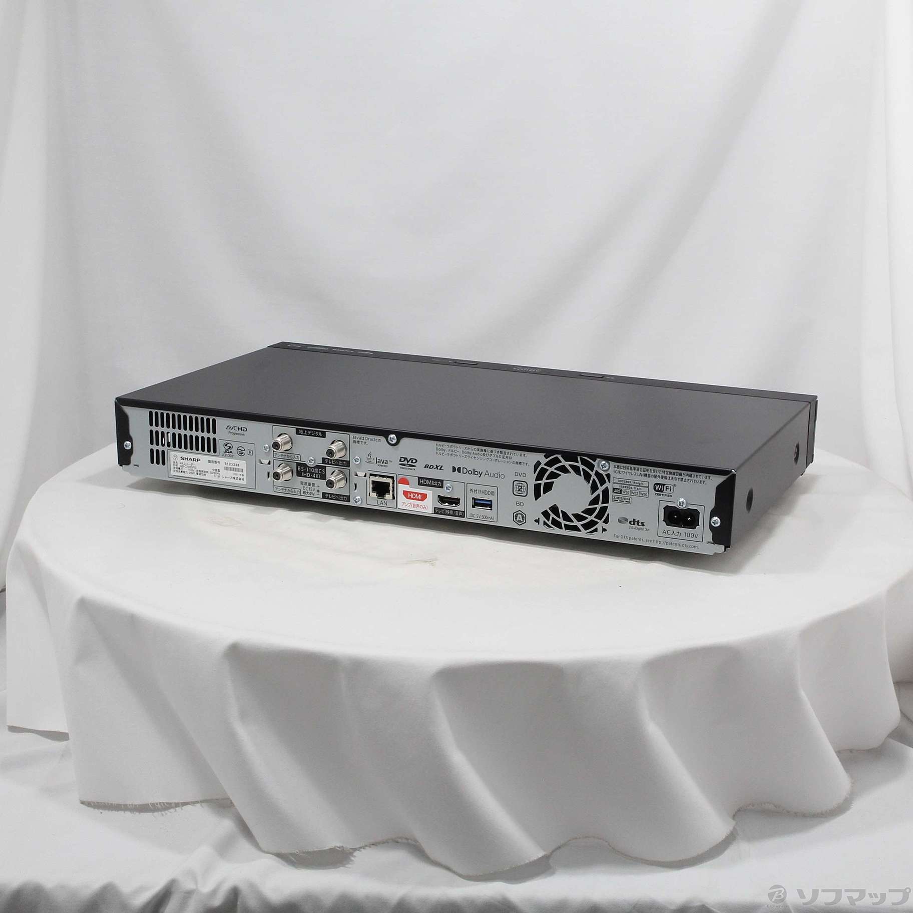 中古】〔展示品〕 ブルーレイレコーダー AQUOSブルーレイ 4B-C10DW3