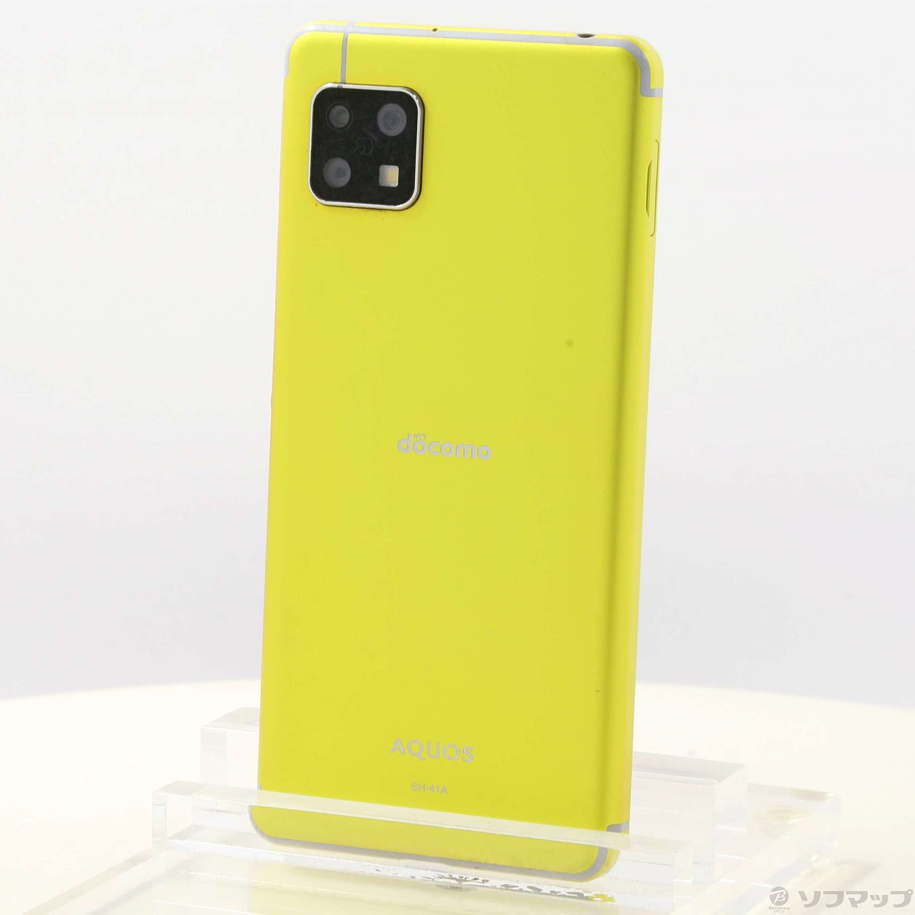 スマートフォン本体docomo AQUOS sense4 SH-41A Yellow SIMフリー