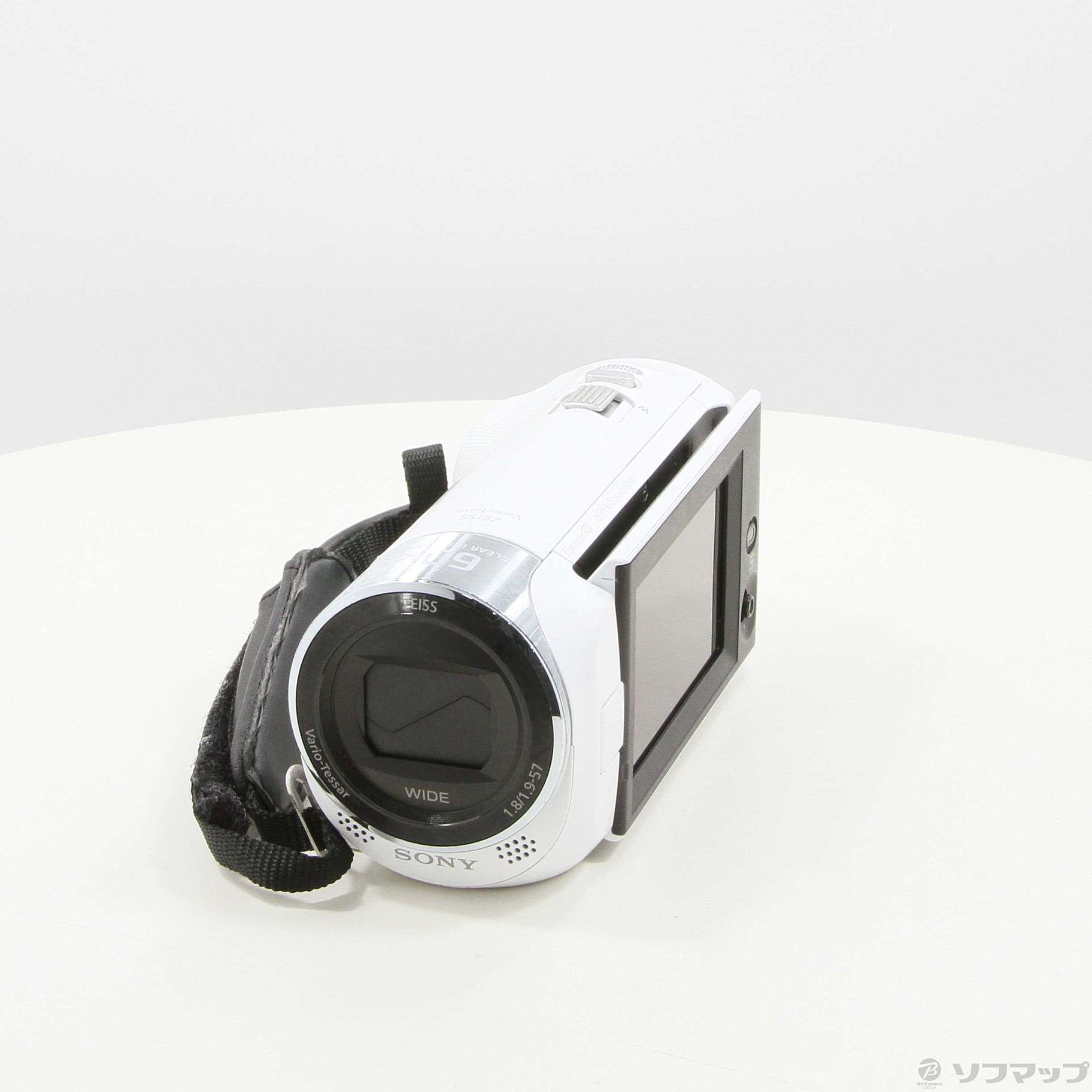 中古】〔展示品〕 HDR-CX470 W ホワイト [2133047722999] - リコレ