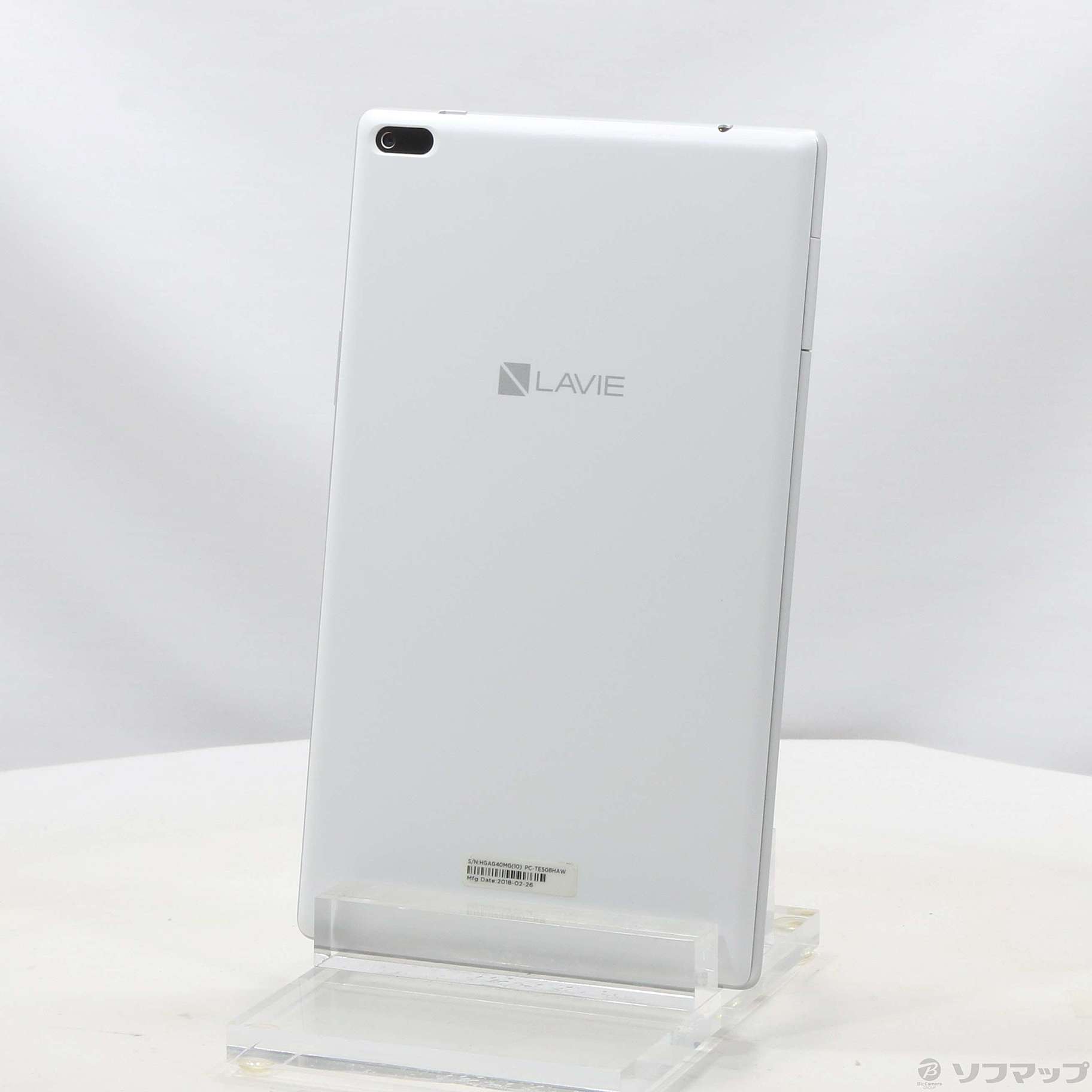 LaVie Tab E TE508／HAW 16GB ホワイト PC-TE508HAW Wi-Fi