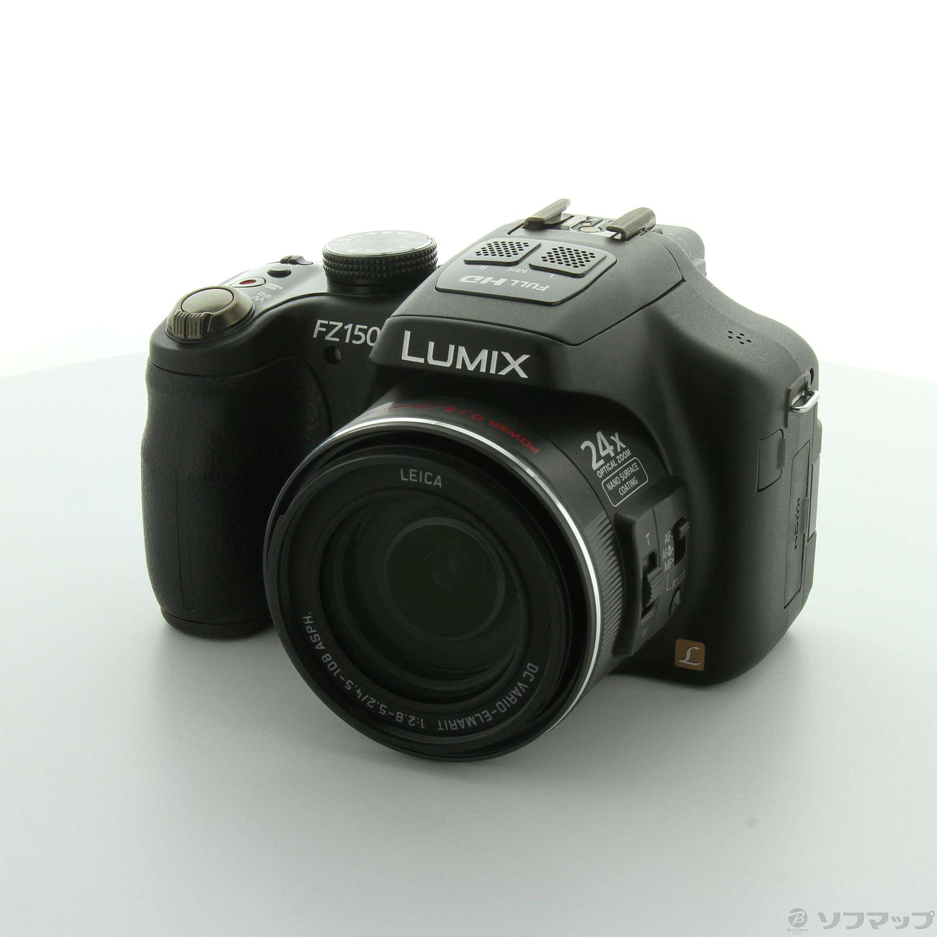 中古】LUMIX DMC-FZ150-K (1210万画素／24倍／AVCHD／ブラック／SDXC