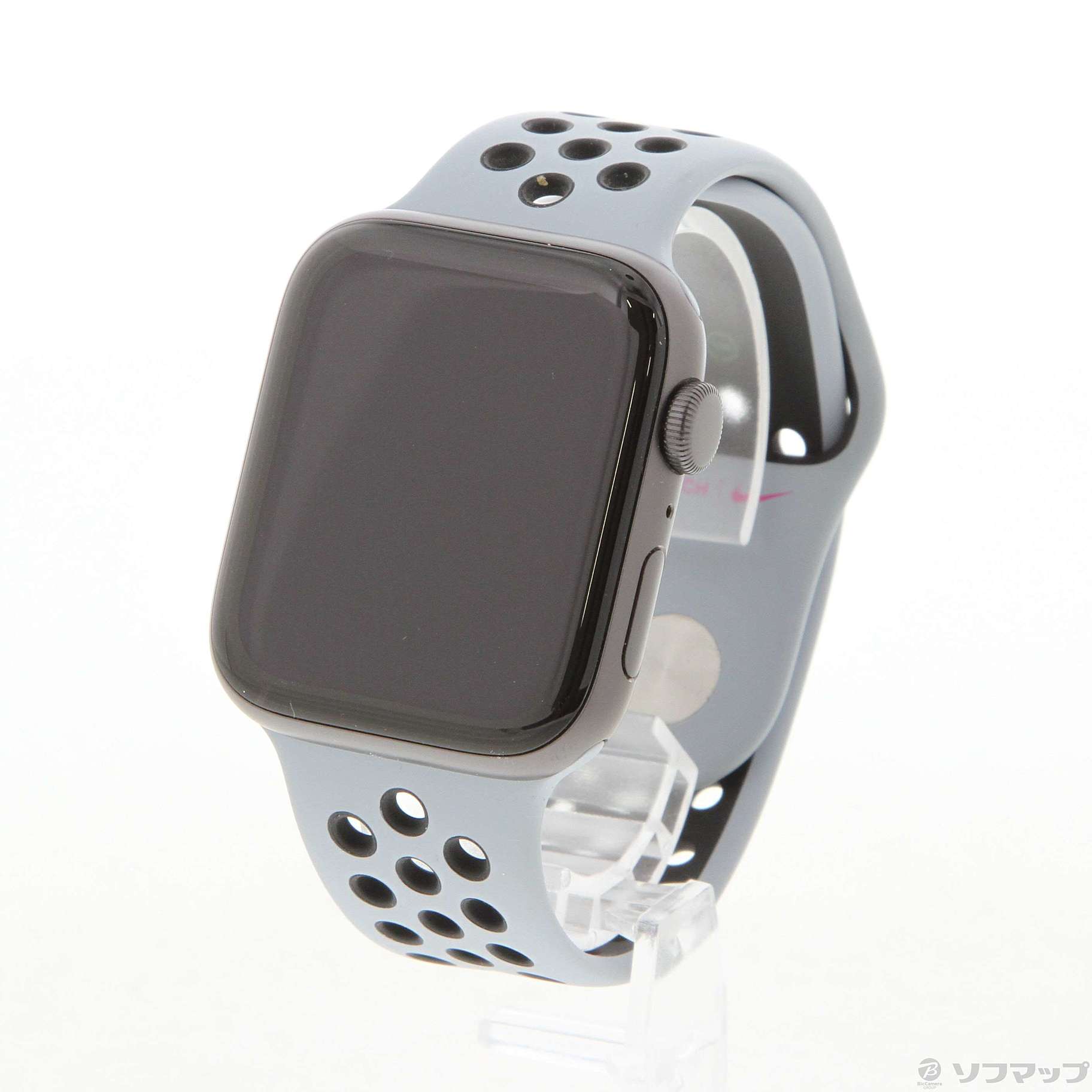 Apple Watch SE 第1世代 Nike GPS 44mm スペースグレイアルミニウムケース  オブシディアンミスト／ブラックNikeスポーツバンド