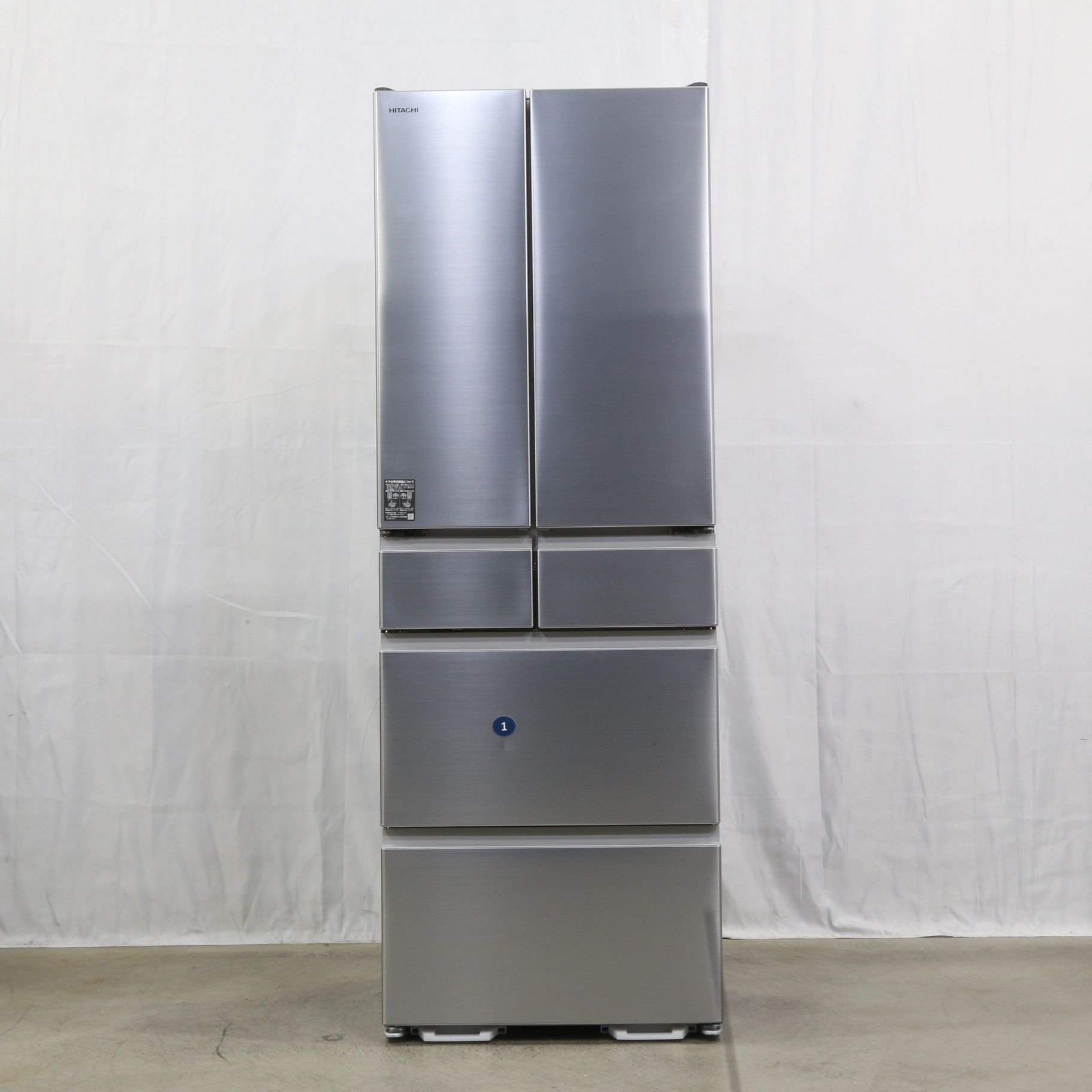 急販売！日立 416L 6ドア冷蔵庫 R-SF42SPAM-1 フレンチドア 自動