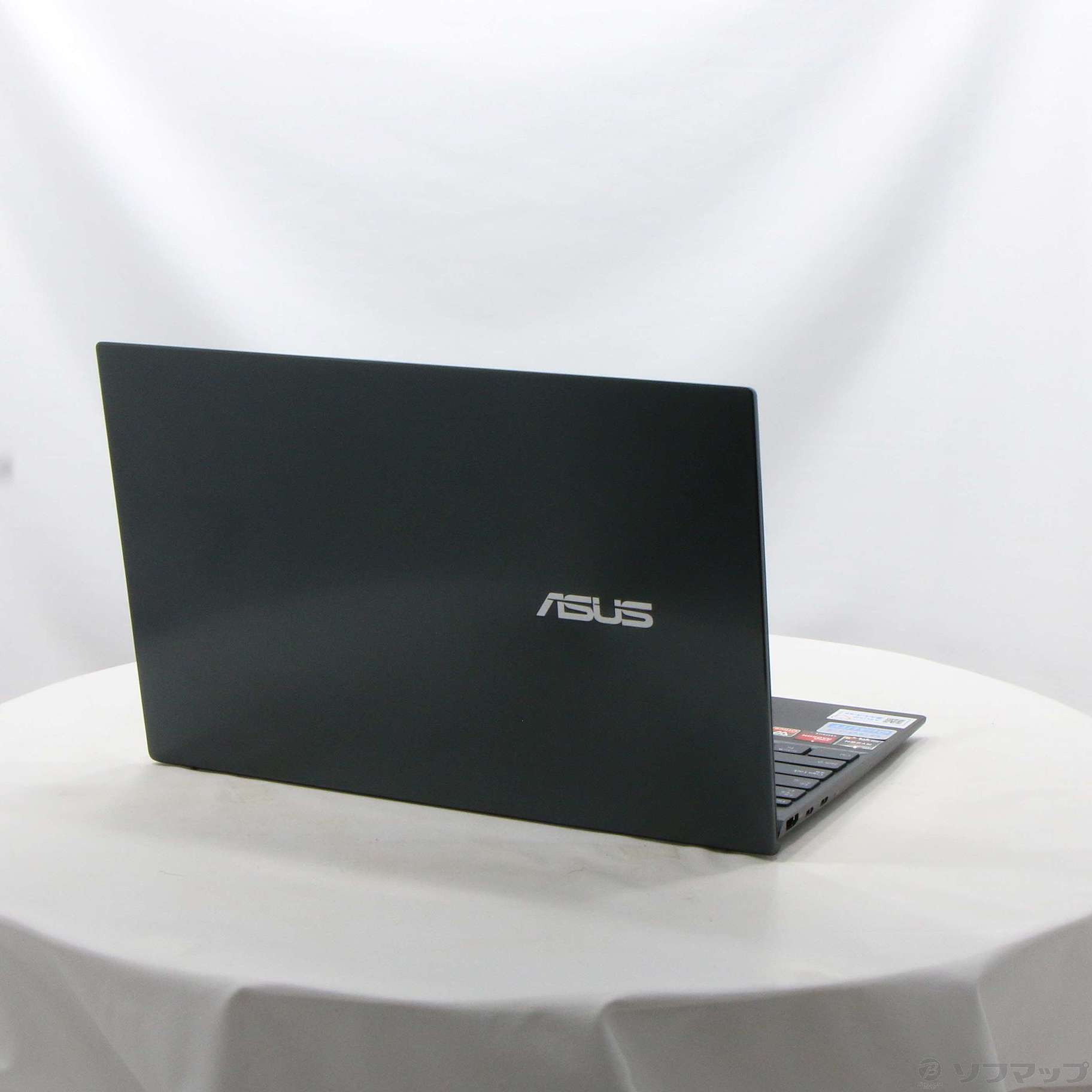 中古】Zenbook 14 UM425QA UM425QA-KIR915W パイングレー ［AMD Ryzen