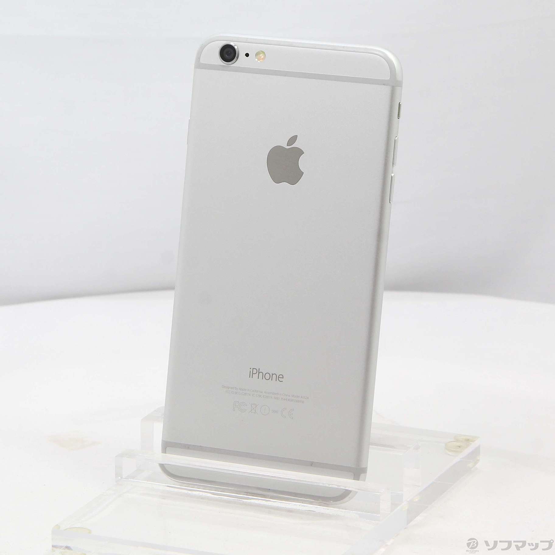 iPhone 6 Silver 64 GB Softbank - スマートフォン本体
