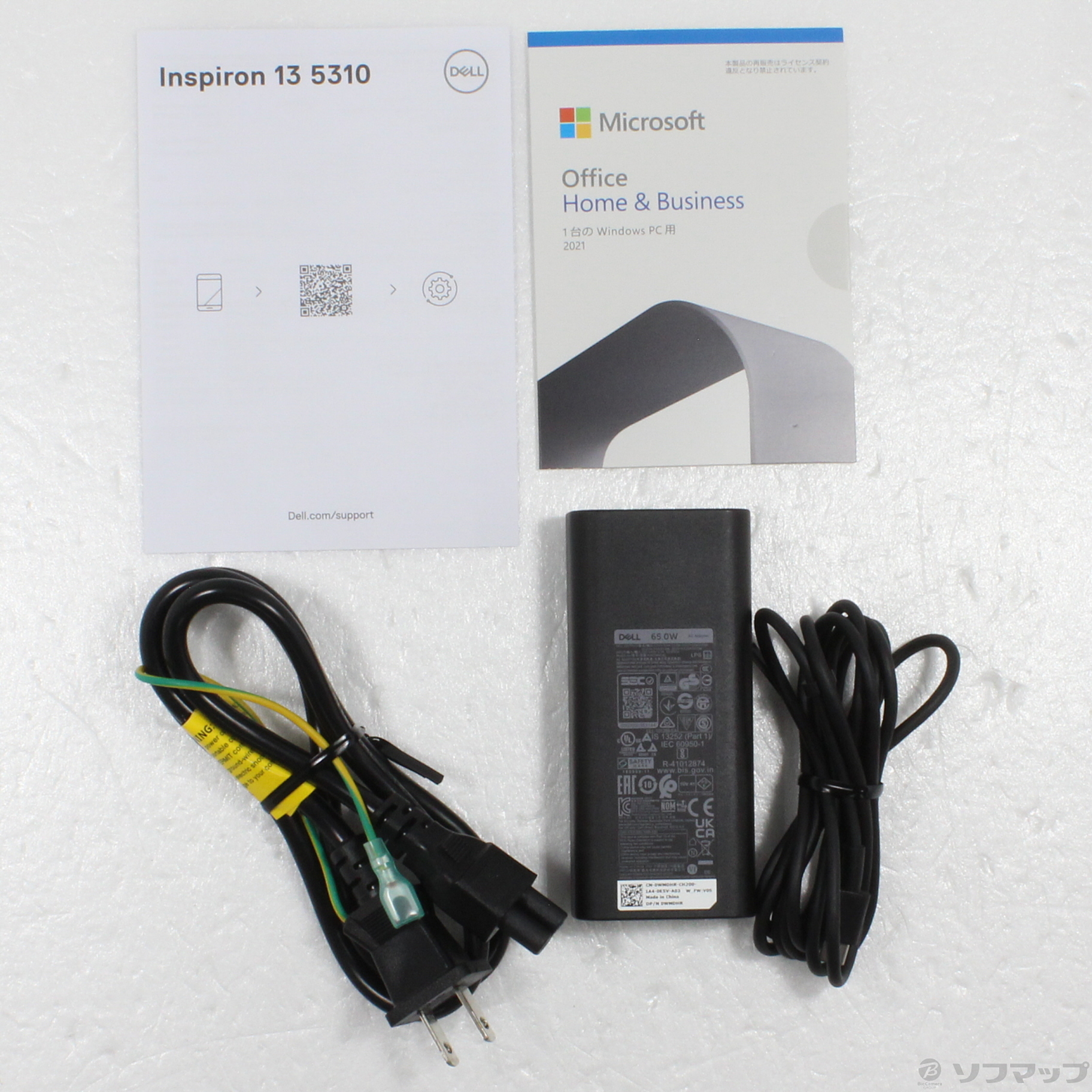 ノートパソコン Inspiron 13 5310 MI553-BWHBC 展示 中古】〔展示品〕 Inspiron 13 5310 MI553-BWHBC プラチナ