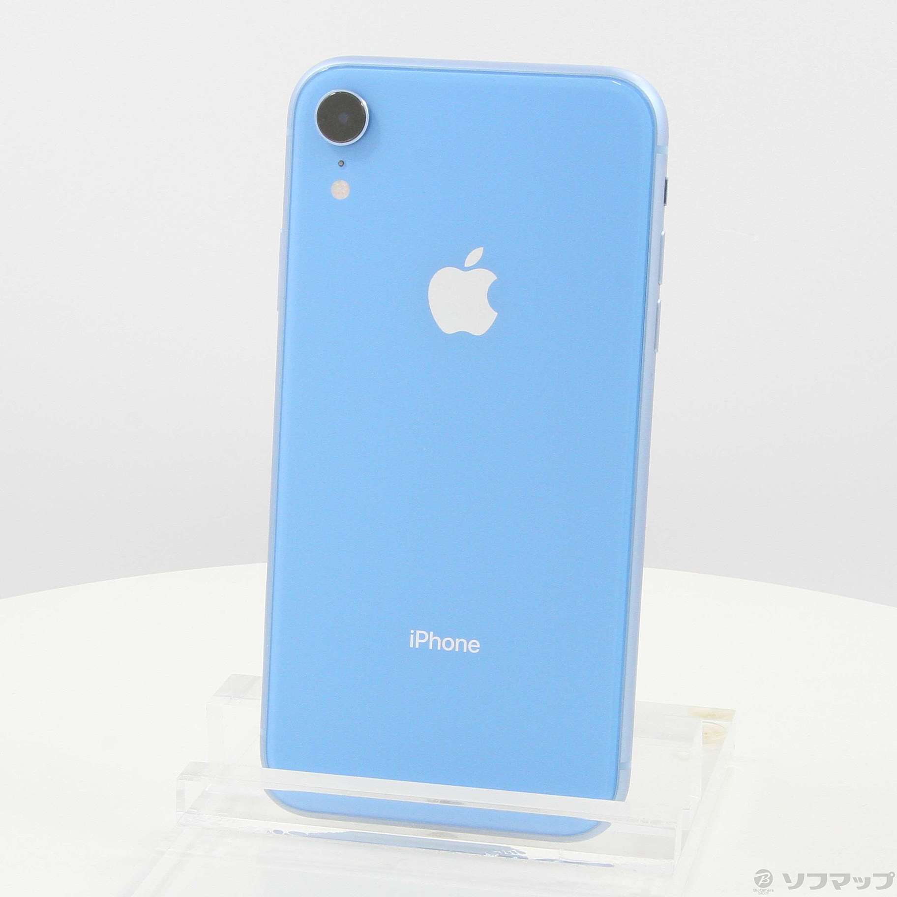 中古】iPhoneXR 64GB ブルー MT0E2J／A SIMフリー [2133047754280