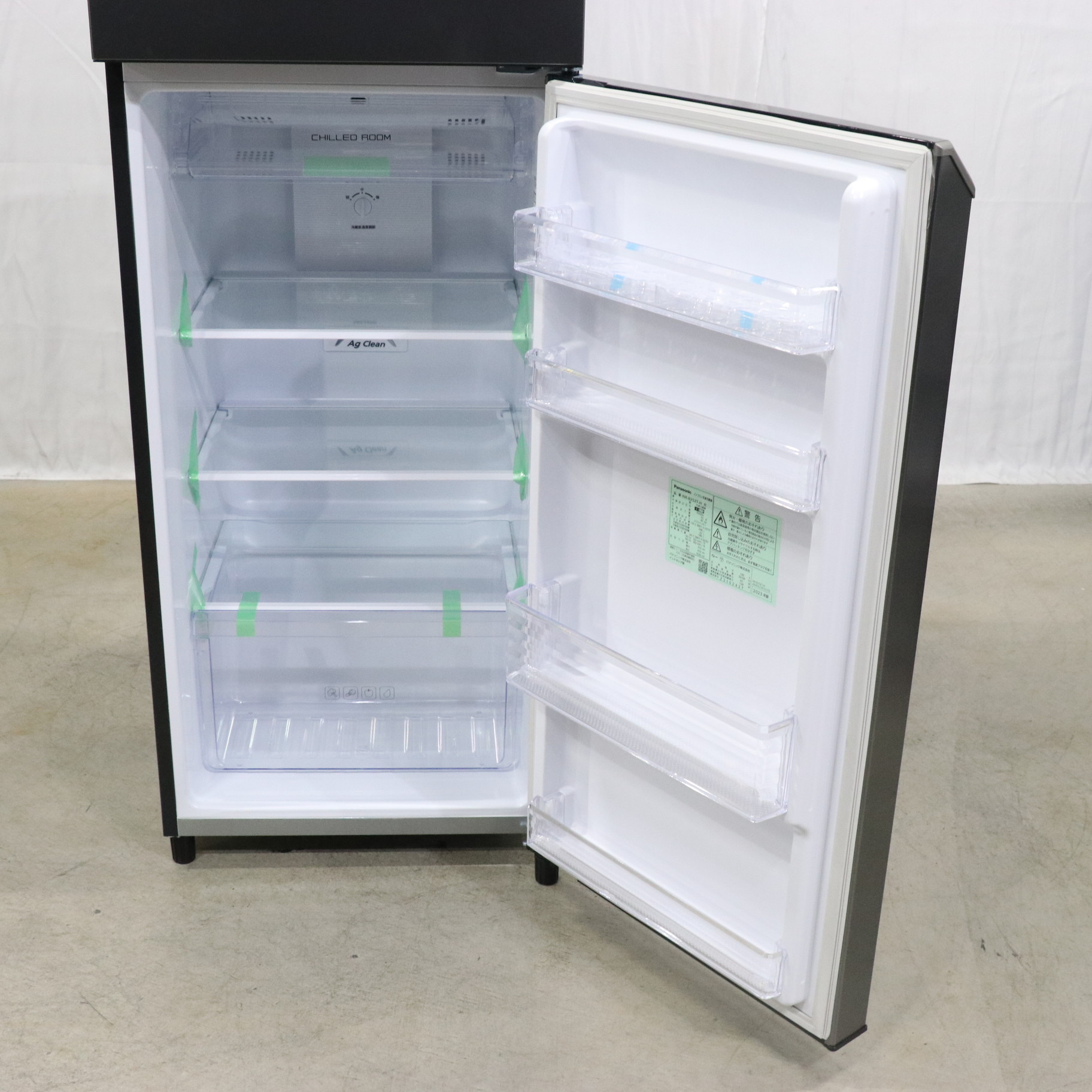 中古】〔展示品〕 冷蔵庫 シンプル2ドアタイプ ダークグレー NR-B252T