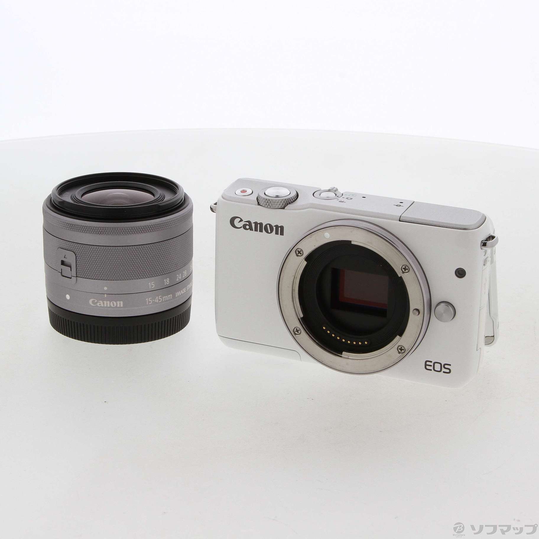 Canon EOS M10 レンズキット WH - デジタルカメラ