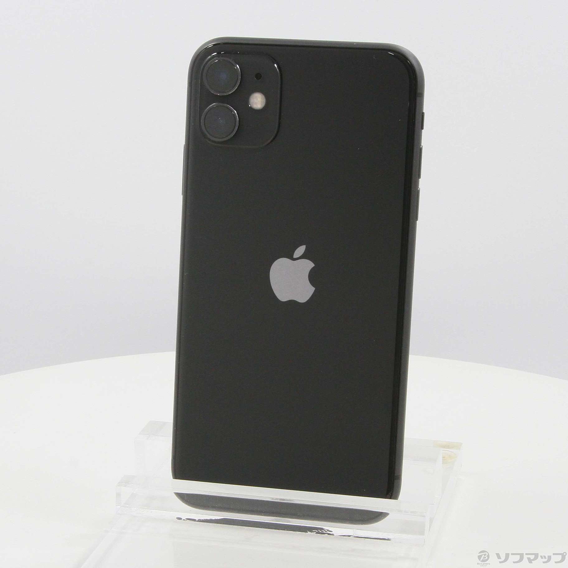 中古】iPhone11 64GB ブラック MHDA3J／A SIMフリー [2133047766023