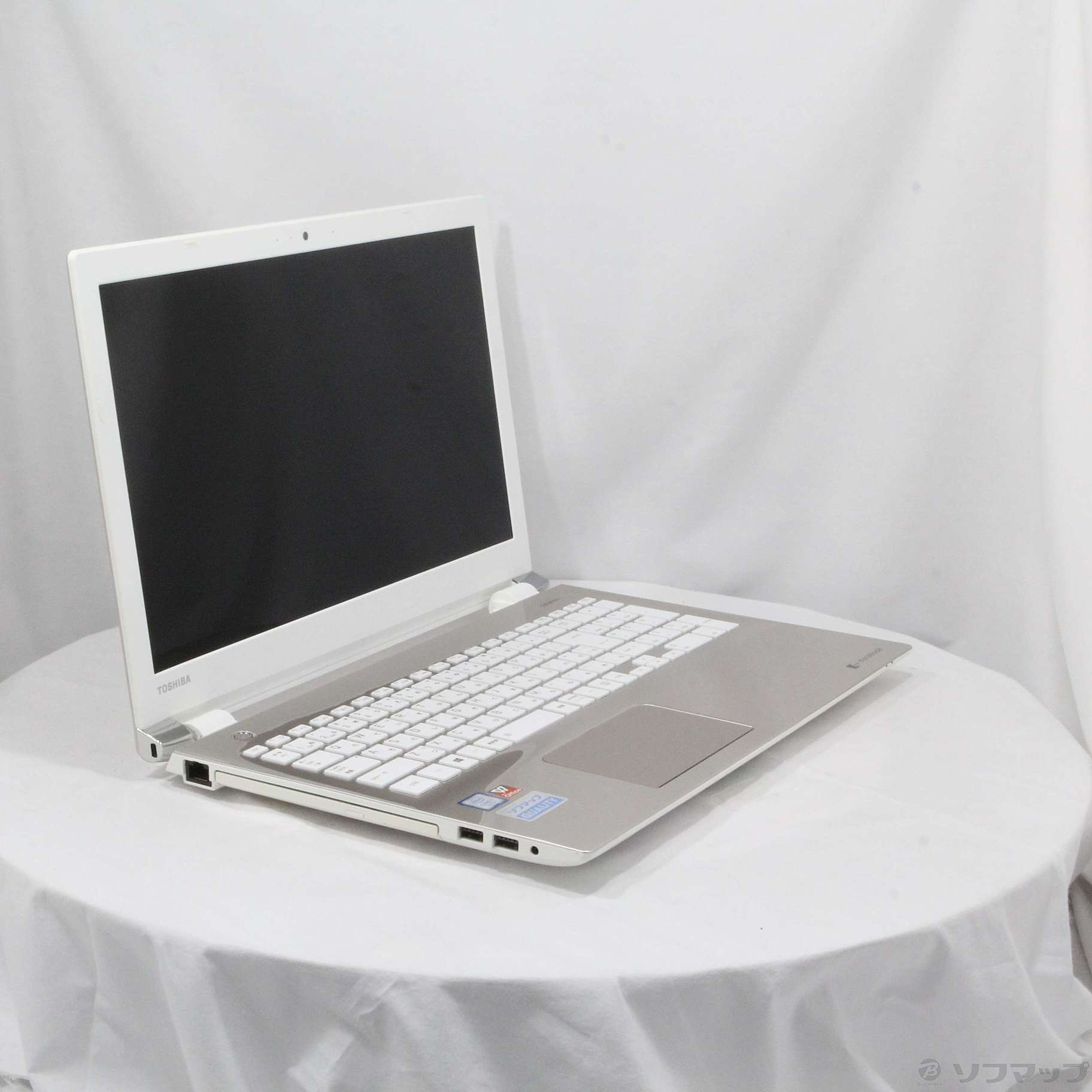 中古】dynabook T65／EG PT65EGP-SJA サテンゴールド 〔Windows 10〕 ［Core-i7-7500U (2.7GHz)／ 4GB／HDD1TB／15.6インチワイド］ [2133047769857] - リコレ！|ビックカメラグループ ソフマップの中古通販サイト