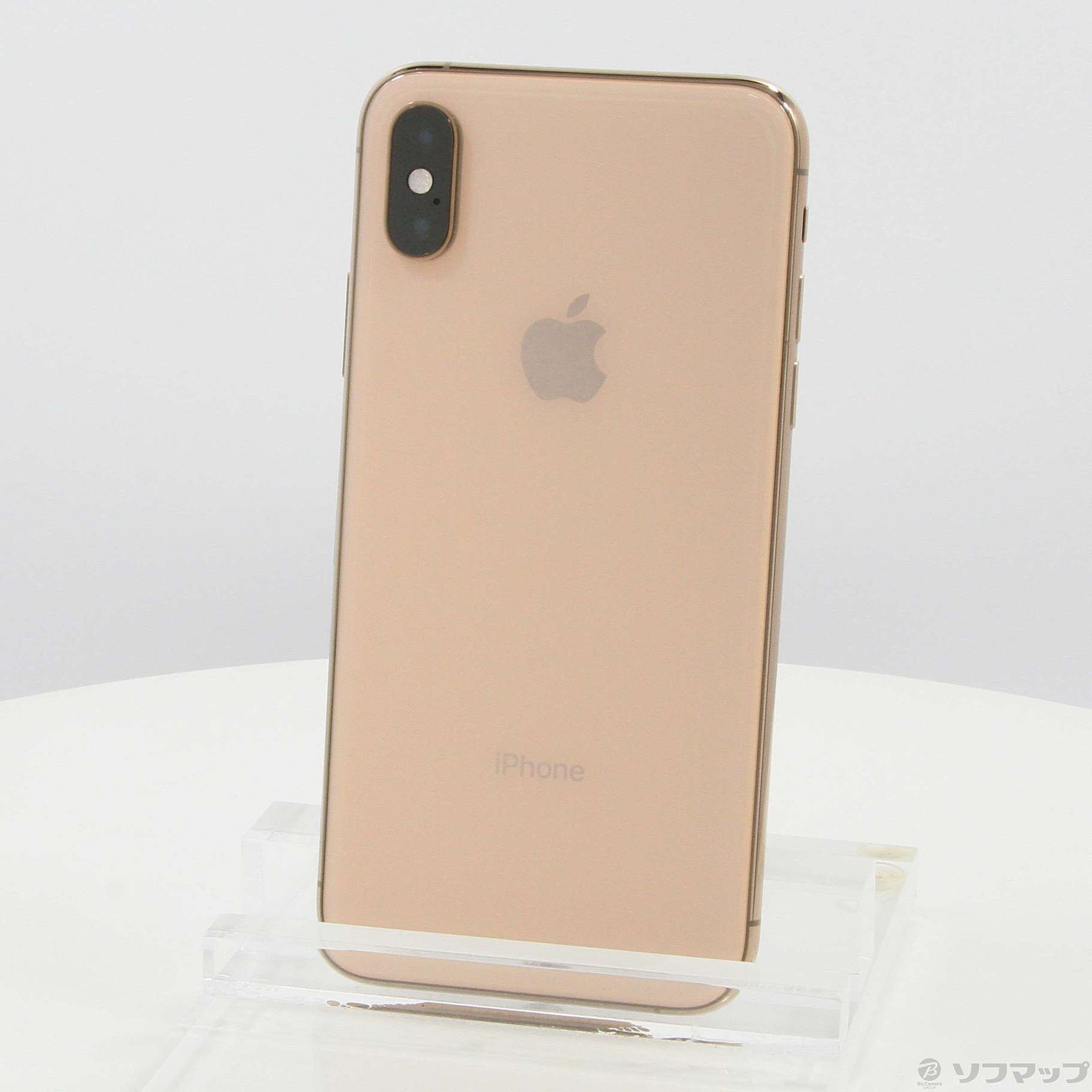 中古】iPhoneXS 256GB ゴールド MTE22J／A SIMフリー [2133047772529