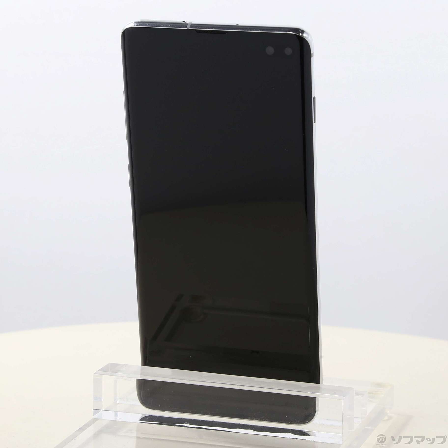 中古】GALAXY S10+ 128GB プリズムホワイト SCV42 auロック解除SIM