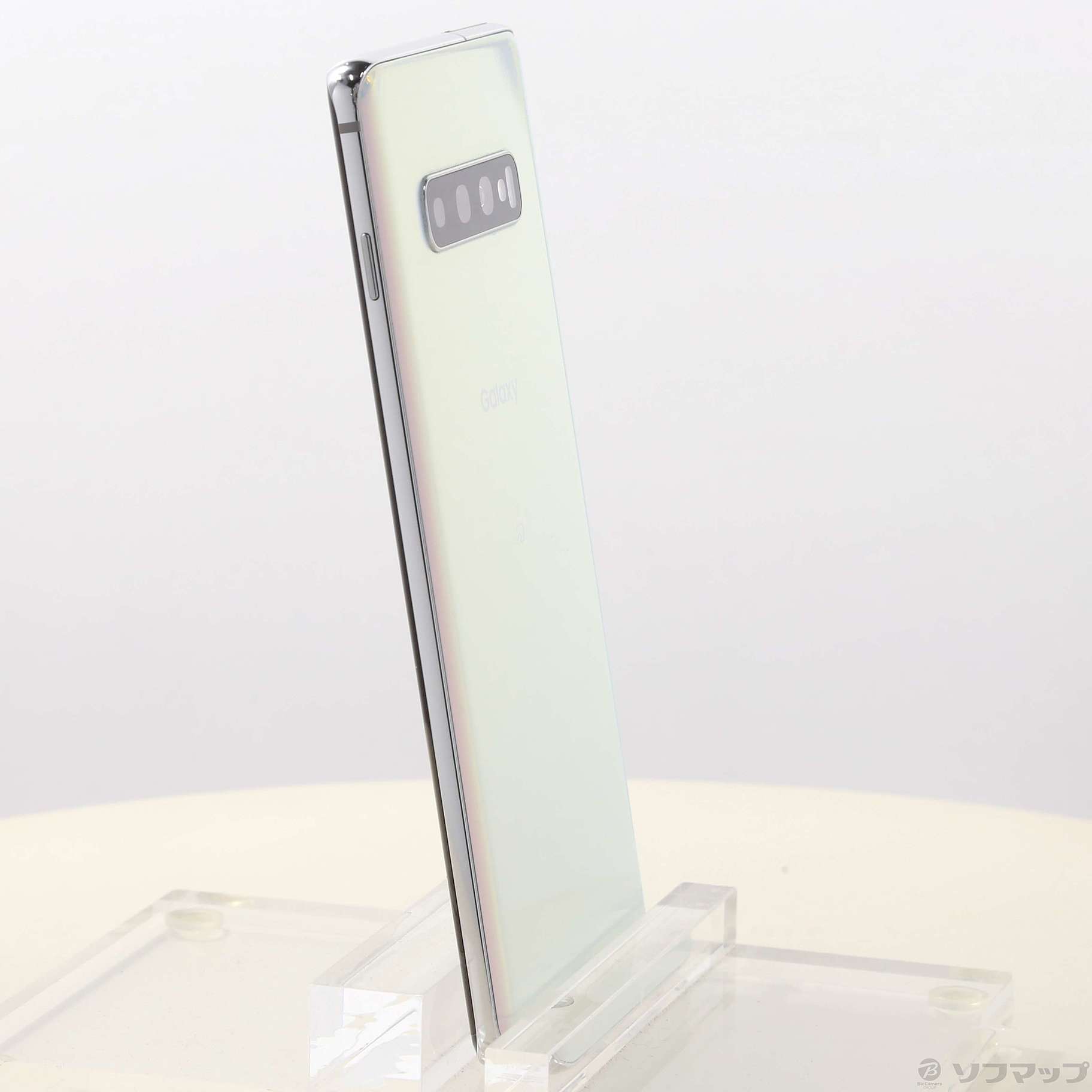 中古】GALAXY S10+ 128GB プリズムホワイト SCV42 auロック解除SIM