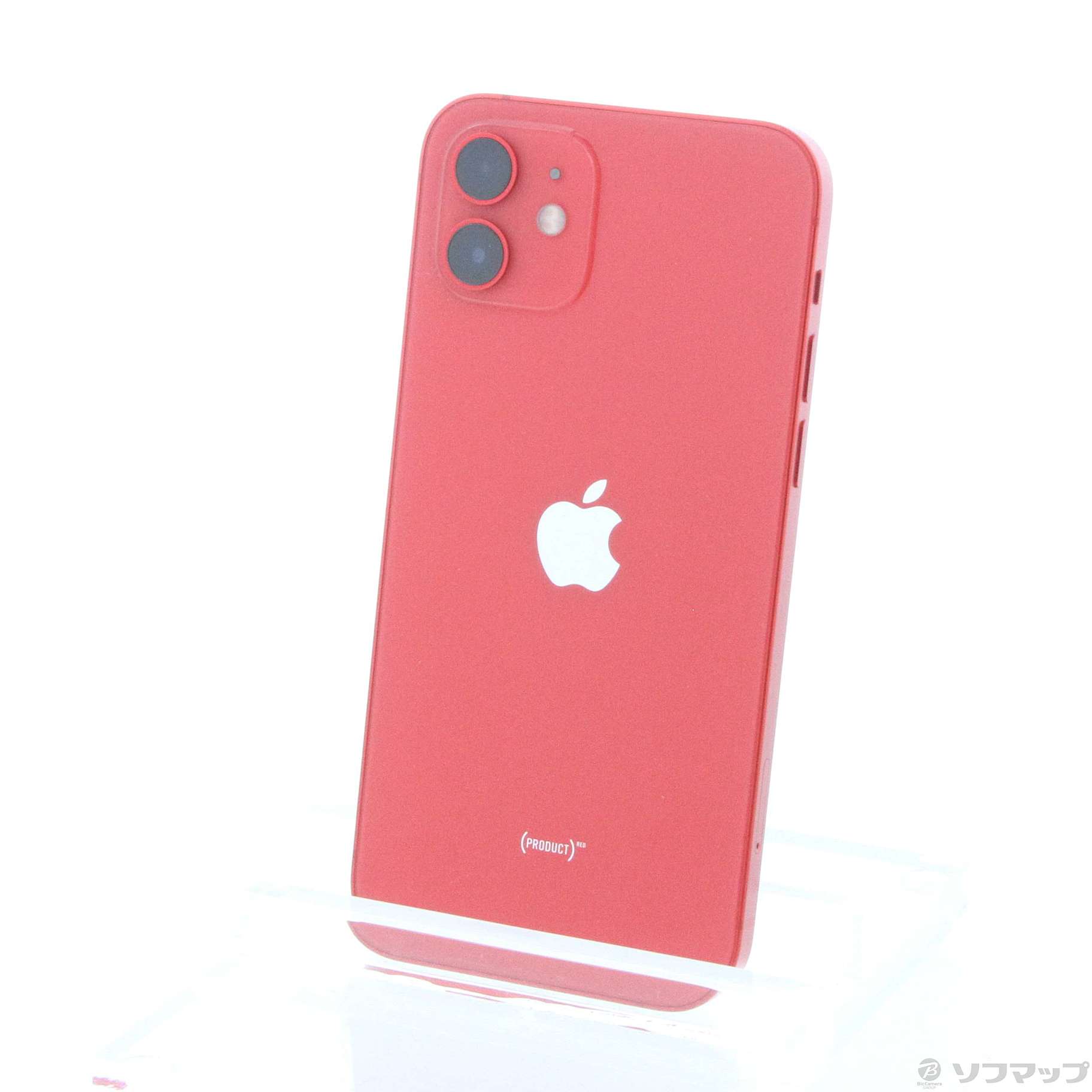 中古】iPhone12 64GB プロダクトレッド MGHQ3J／A SIMフリー