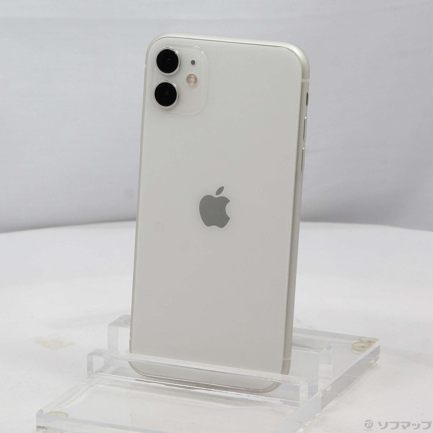 中古】iPhone11 128GB ホワイト MWM22J／A SIMフリー [2133047778965