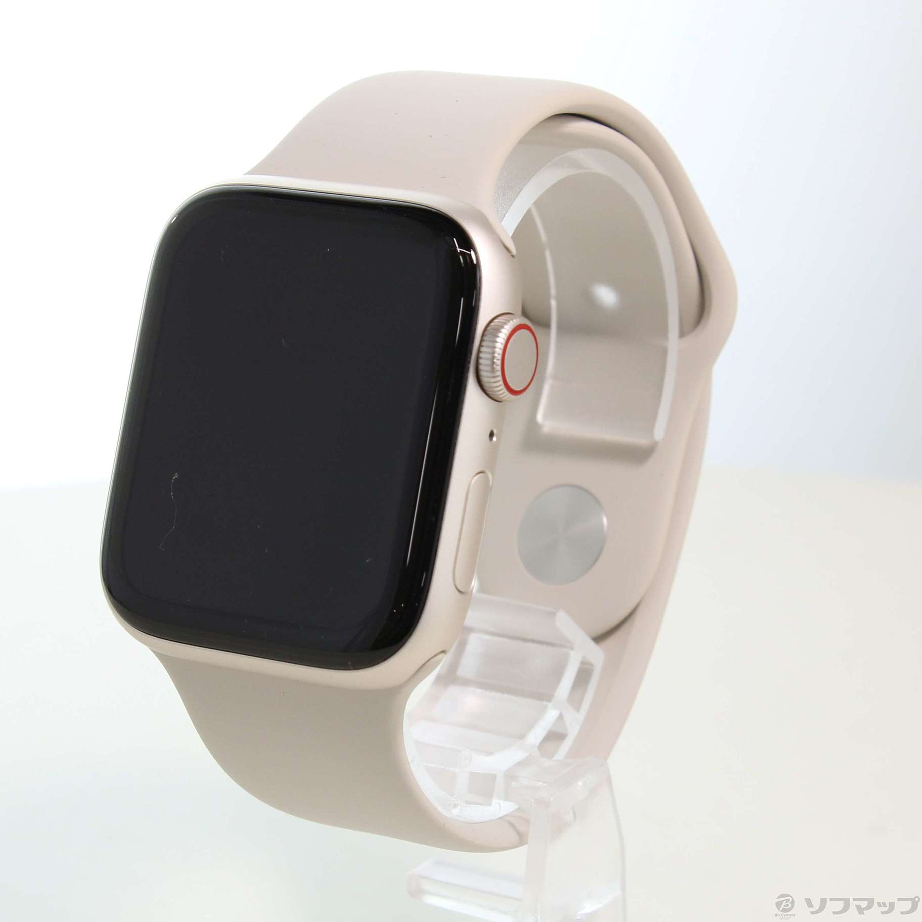 〔展示品〕 Apple Watch SE 第2世代 GPS + Cellular 44mm スターライトアルミニウムケース スターライトスポーツバンド