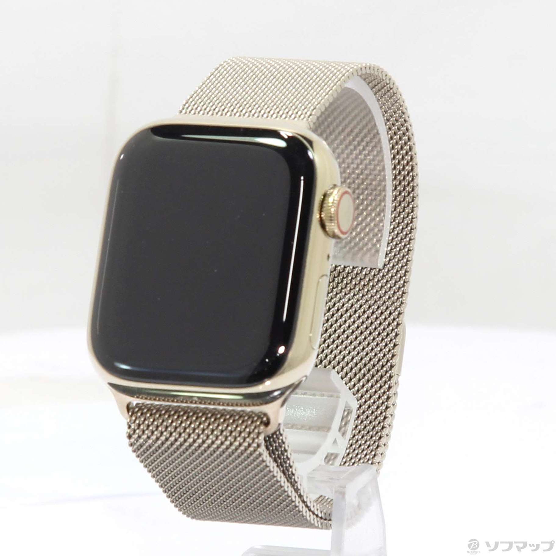 〔展示品〕 Apple Watch Series 7 GPS + Cellular 41mm ゴールドステンレススチールケース ゴールドミラネーゼループ