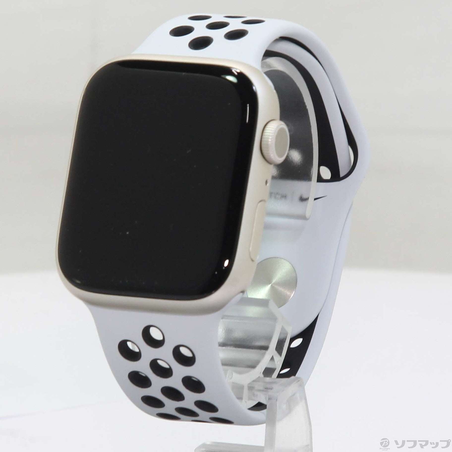 中古】〔展示品〕 Apple Watch Series 7 Nike GPS 45mm スターライト