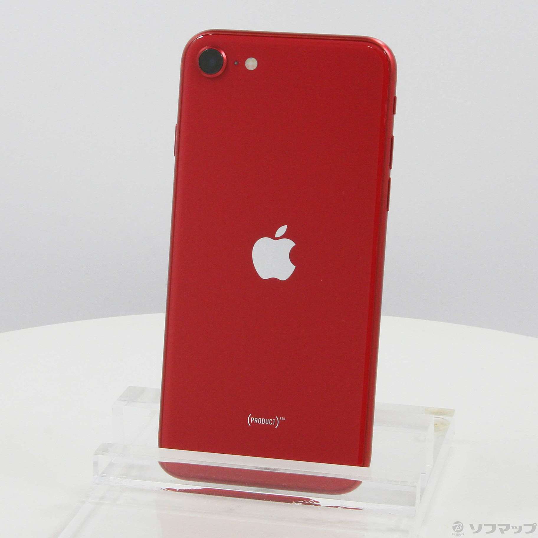 アップルストアから購入 SIMフリー iPhone SE 第二世代 product RED 128GB - スマホ