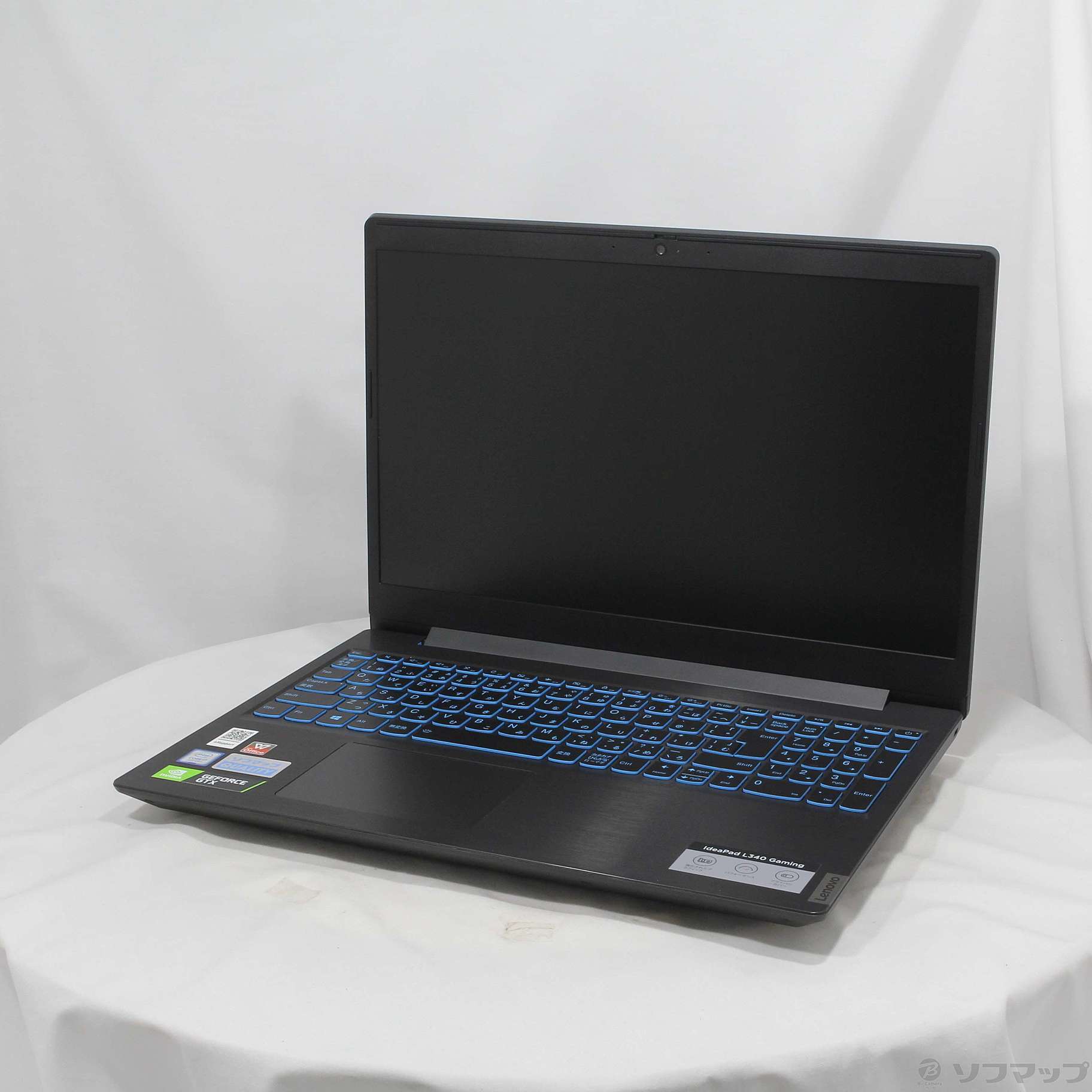 中古】ideapad L340 Gaming 81LK001AJP ブラック 〔Windows 10