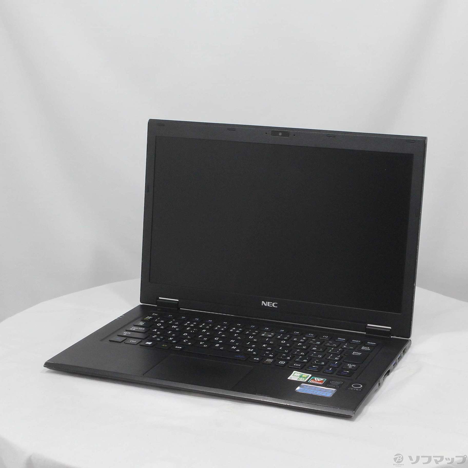 格安安心パソコン LaVie Hybrid ZERO PC-HZ550BAB ブラック ［Core i5 5200U  (2.2GHz)／4GB／HDD1TB／13.3インチワイド］